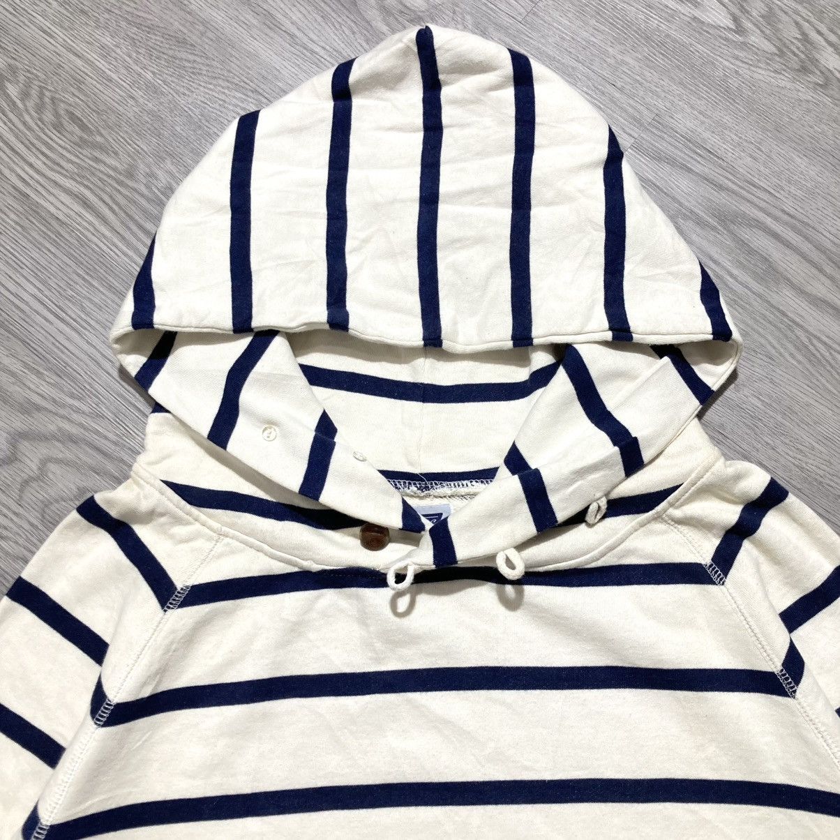 20471120 2000s Go Slow Caravan Striped Unique Hoodie Kapital Style Size US L / EU 52-54 / 3 - 9 Thumbnail