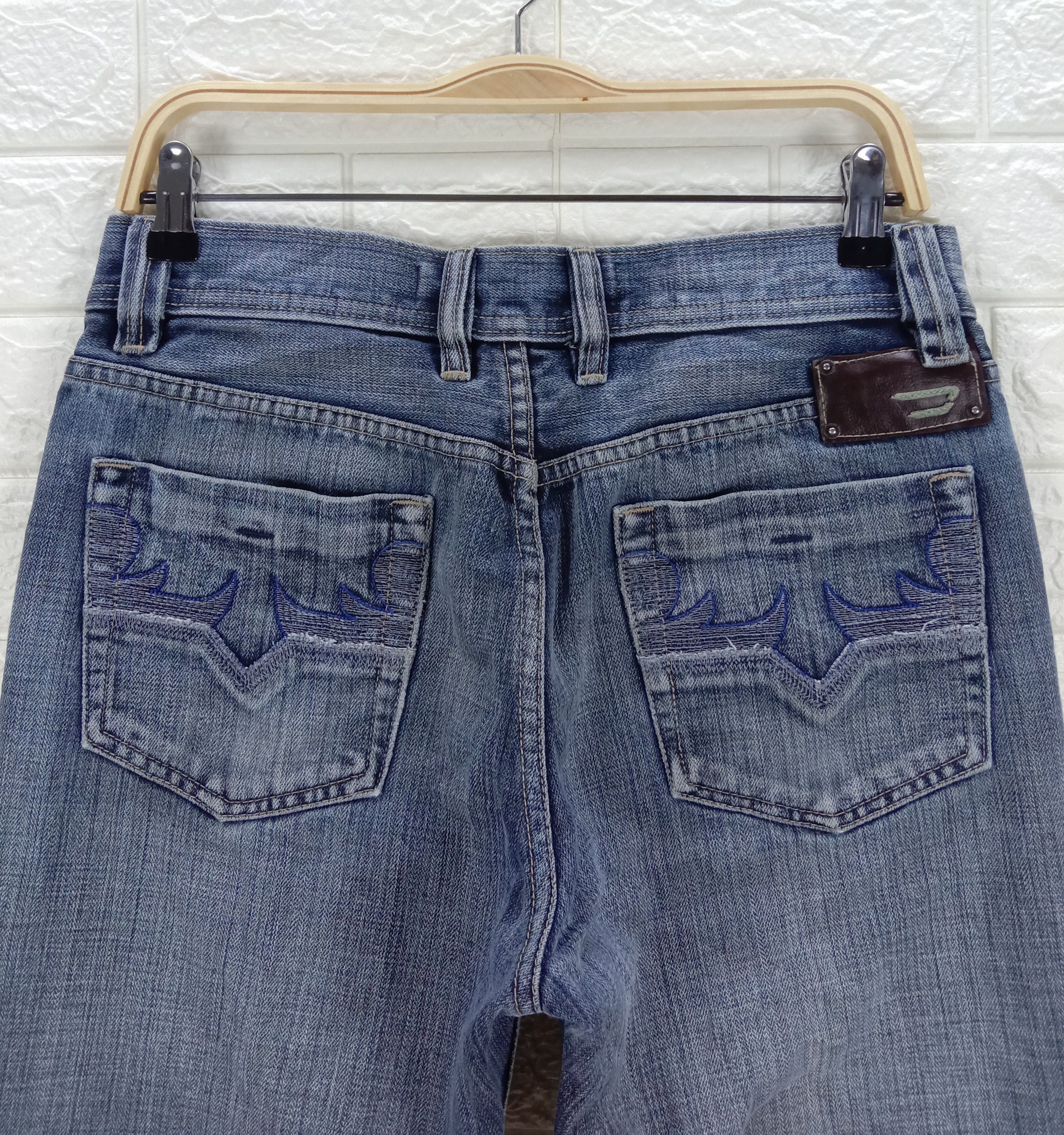 Diesel Vintage Diesel Flare Jeans Bell Bottom Denim Size US 31 - 6 Thumbnail