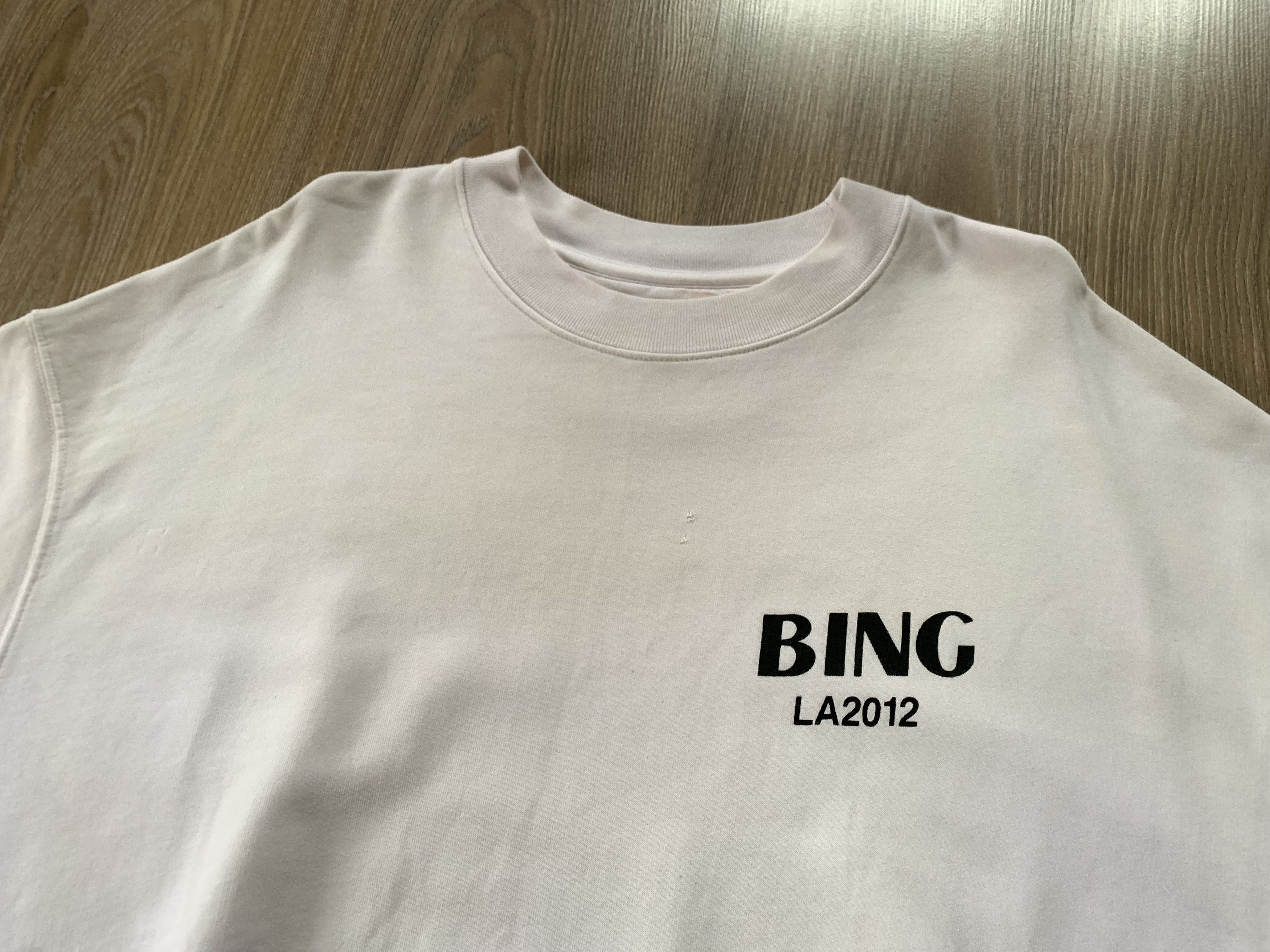 Anine Bing Anine Bing LA Beige Printed Sweatshirt 2012 Size L / US 10 / IT 46 - 4 Thumbnail