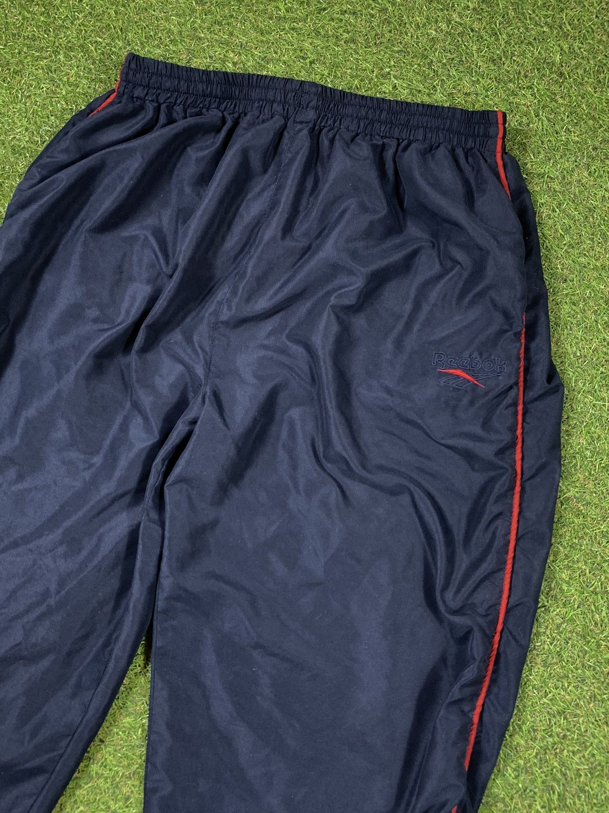 Reebok Vintage 90s Reebok track pants streetwear style size XL Size US 36 / EU 52 - 3 Thumbnail