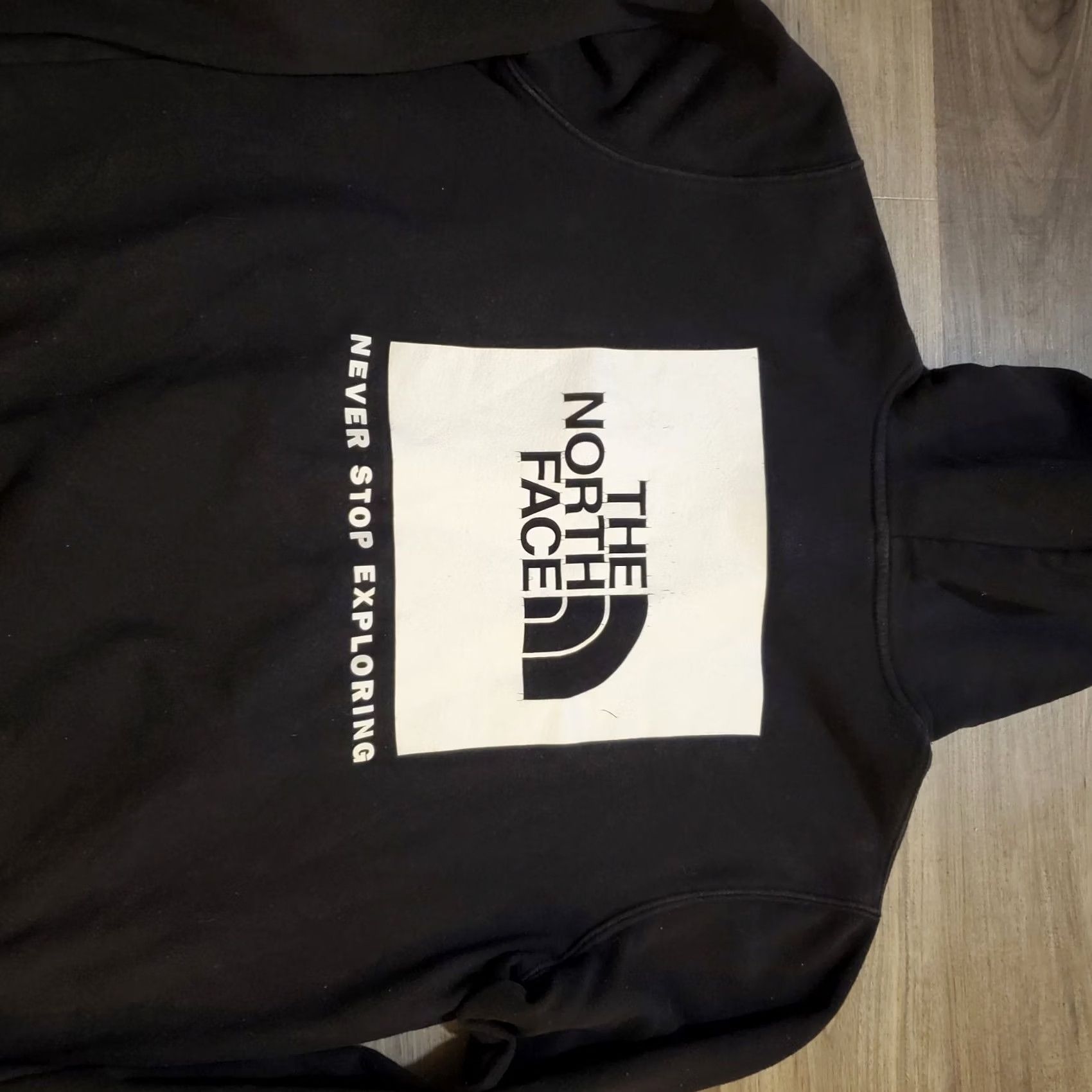 The North Face The North Face Hoodie Mens Medium Black Classic Logo Graphic Pullover Sweatshirt Size US M / EU 48-50 / 2 - 5 Thumbnail