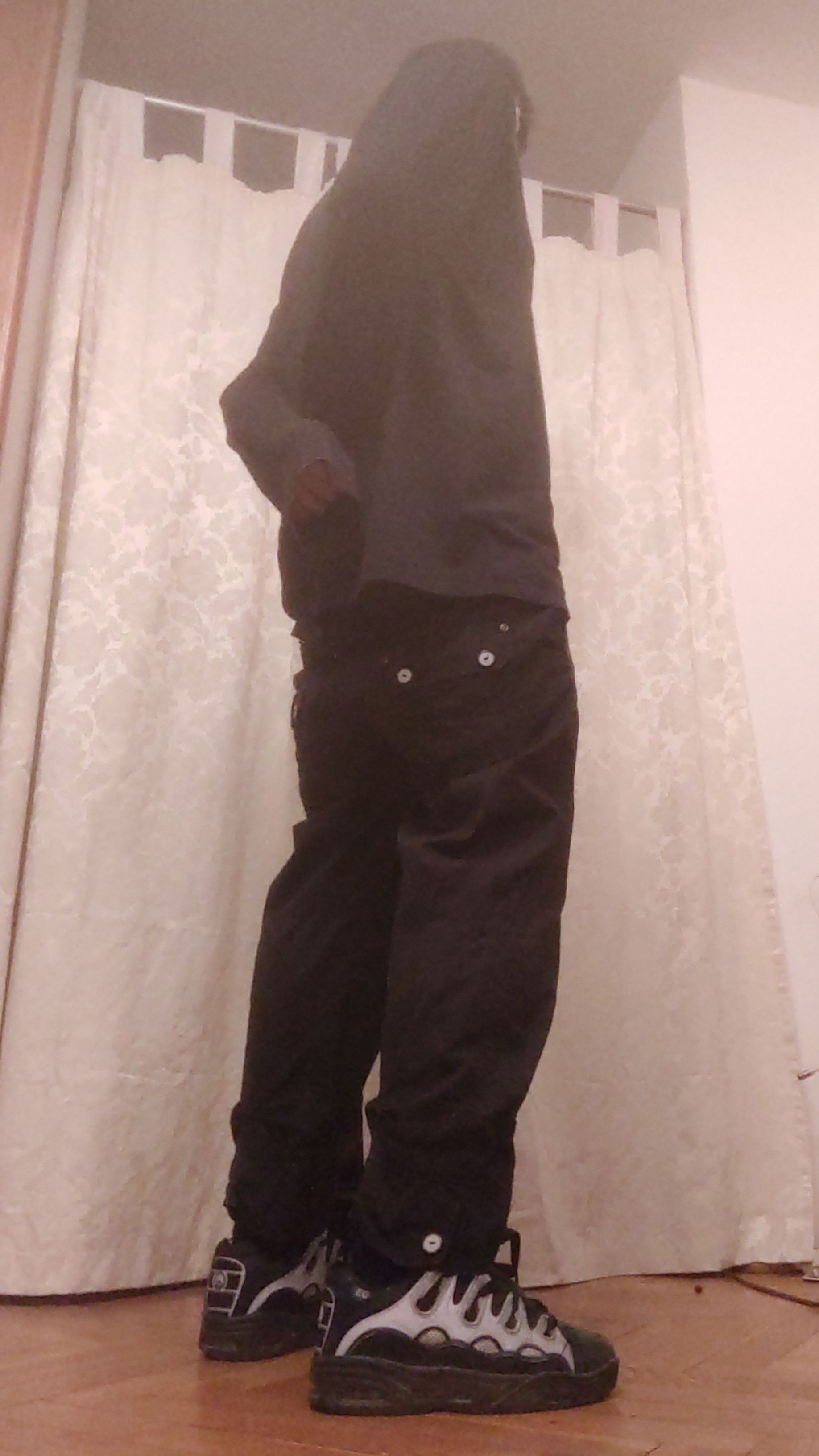 Japanese Brand × Vintage Draped 3/4 Pants Flared Shorts Goth Baggy Bootcut Vintage 32 Size US 32 / EU 48 - 12 Thumbnail