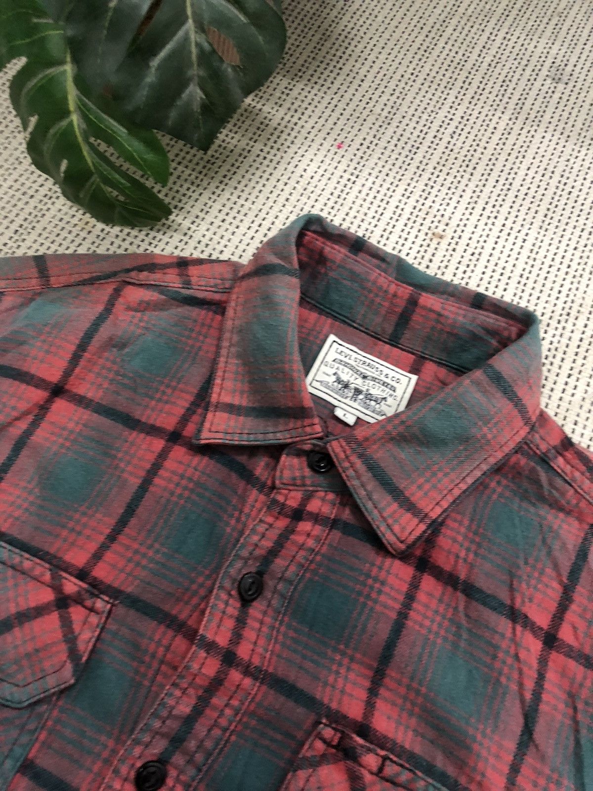 Levi's × Vintage VINTAGE LEVI’ FLANNEL SHIRT GRUNGE STYLE Size US L / EU 52-54 / 3 - 1 Thumbnail