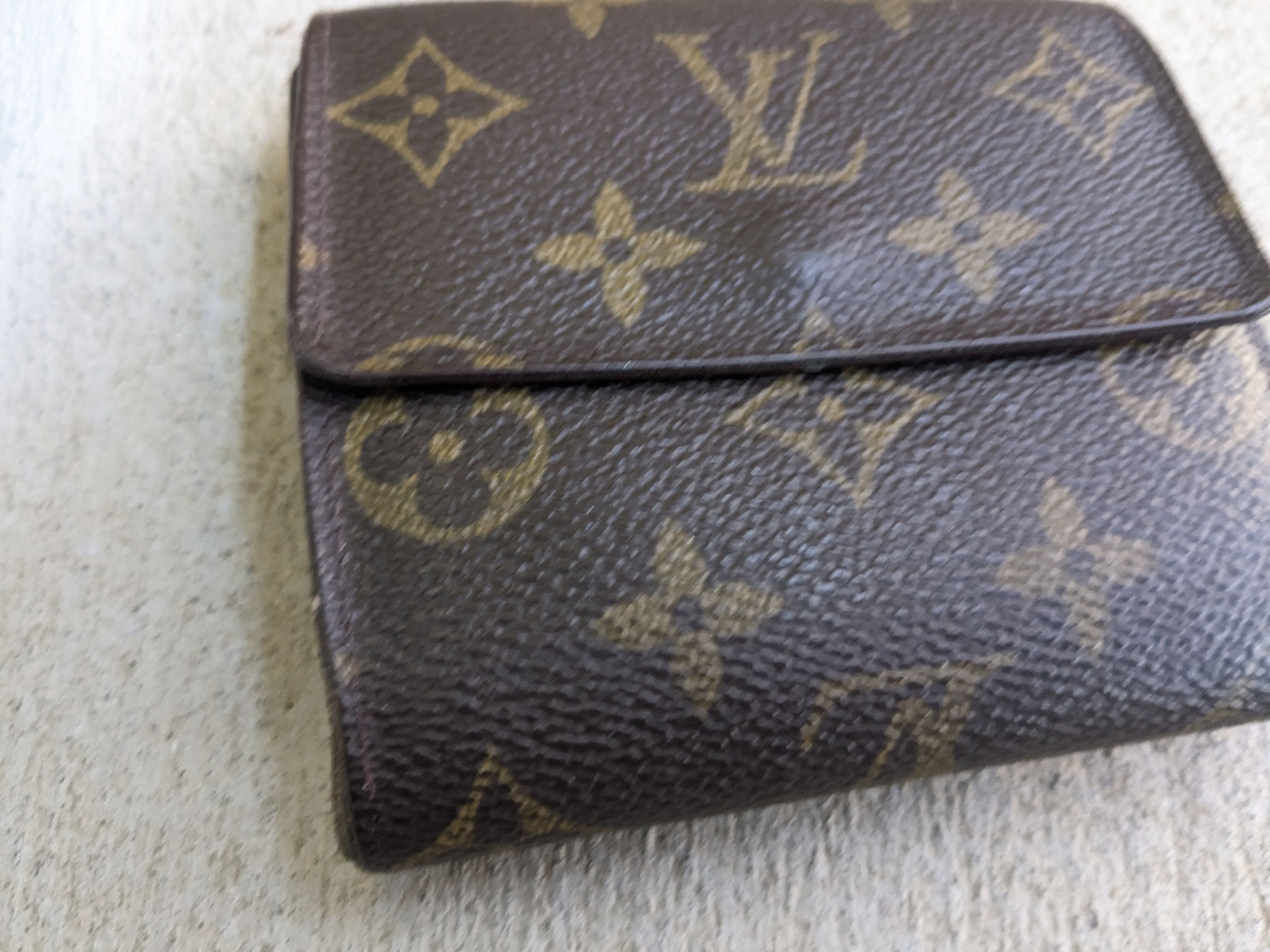 Louis Vuitton Louis Vuitton Wallet Trifold Canvas Monogram Leather Size ONE SIZE - 3 Thumbnail
