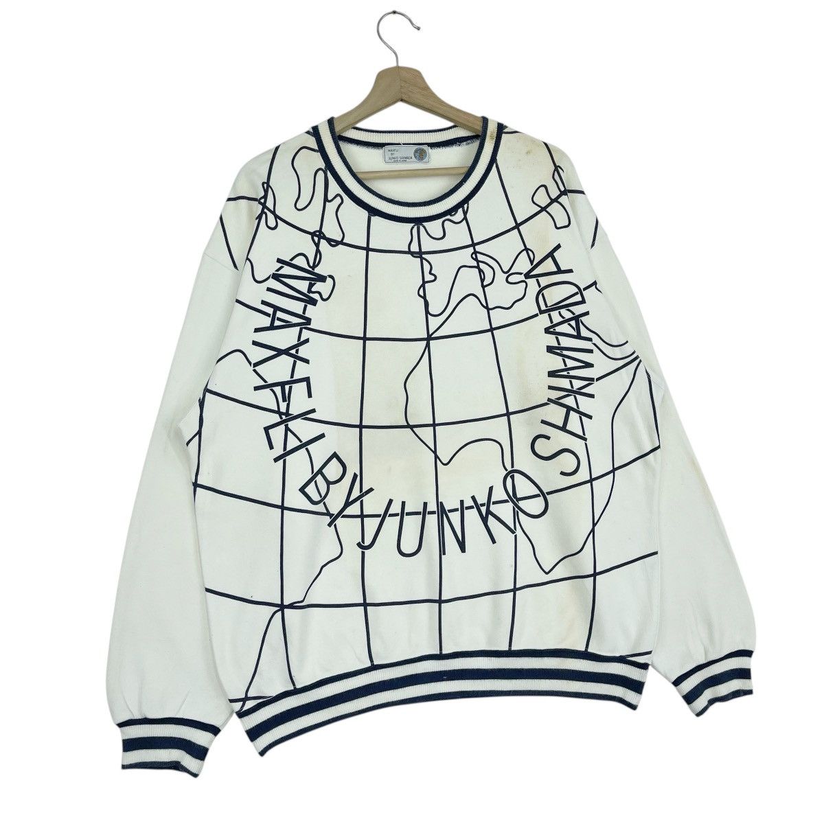 Junko Shimada × Vintage Junko Shimada Maxfli Sweatshirt Size US L / EU 52-54 / 3 - 3 Thumbnail