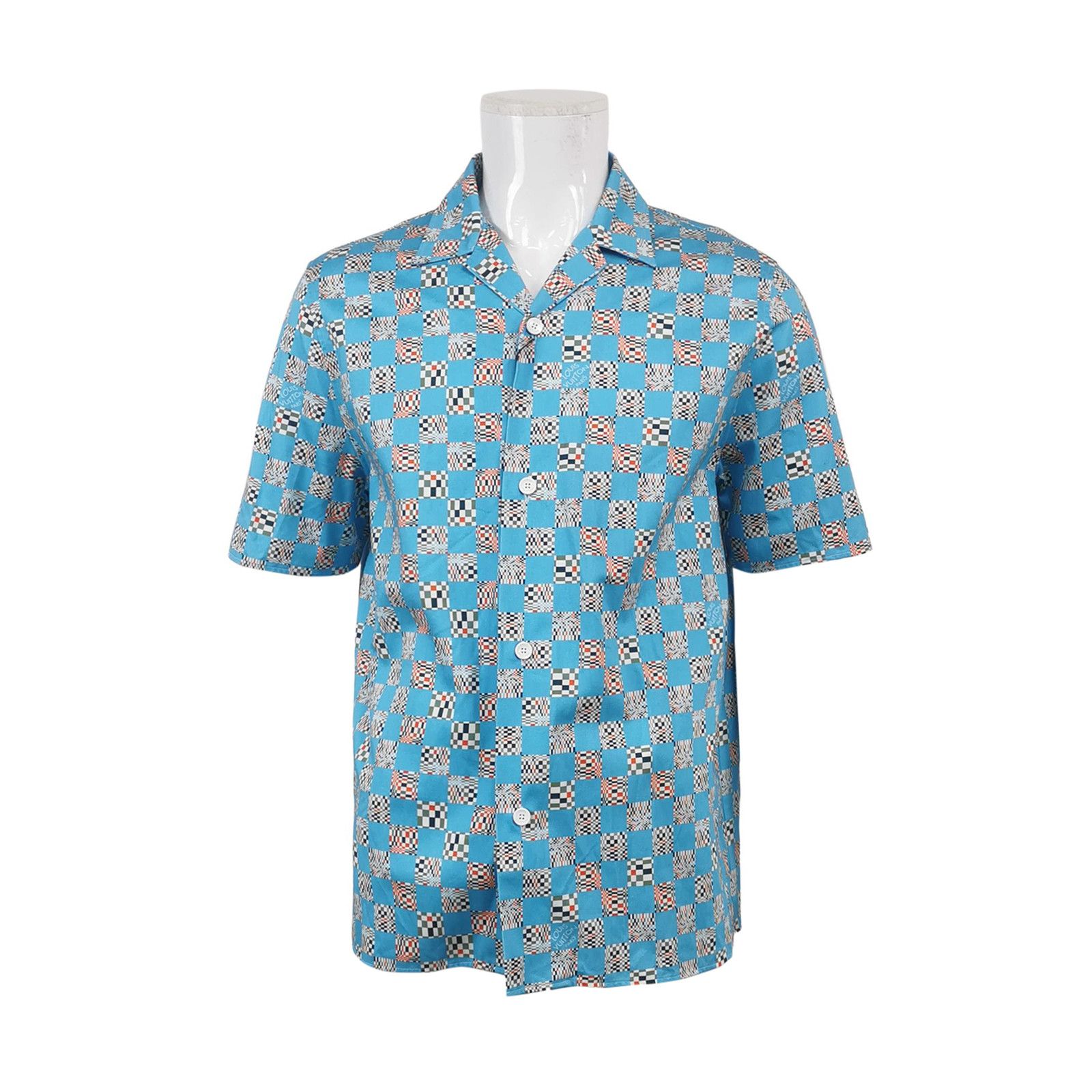 Louis Vuitton Louis Vuitton Checkered Button Up Shirt Size L Size US L / EU 52-54 / 3 - 1 Thumbnail