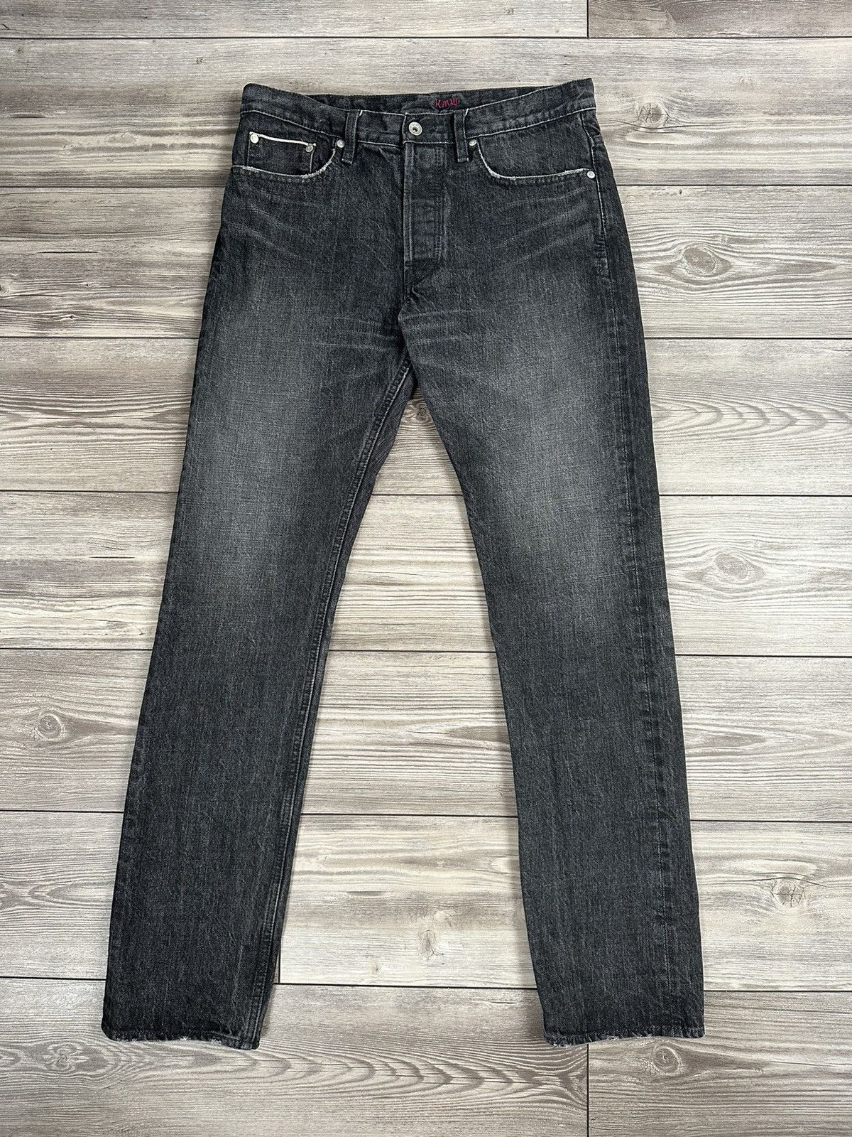 Japanese Brand Kicking Mule Workshop Selvedge Denim Jeans Size US 34 / EU 50 - 1 Thumbnail