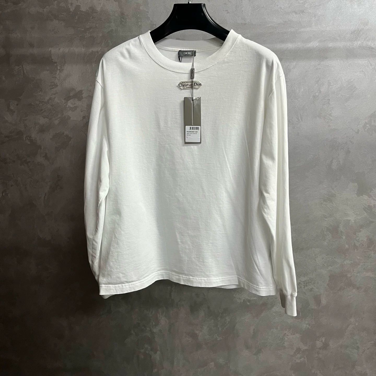 Dior Dior Knit Oversized T-Shirt L Women Size L / US 10 / IT 46 - 1 Thumbnail