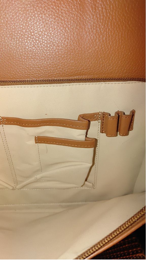 Other Levenger Blair Expandable Leather Attache Size ONE SIZE - 5 Thumbnail