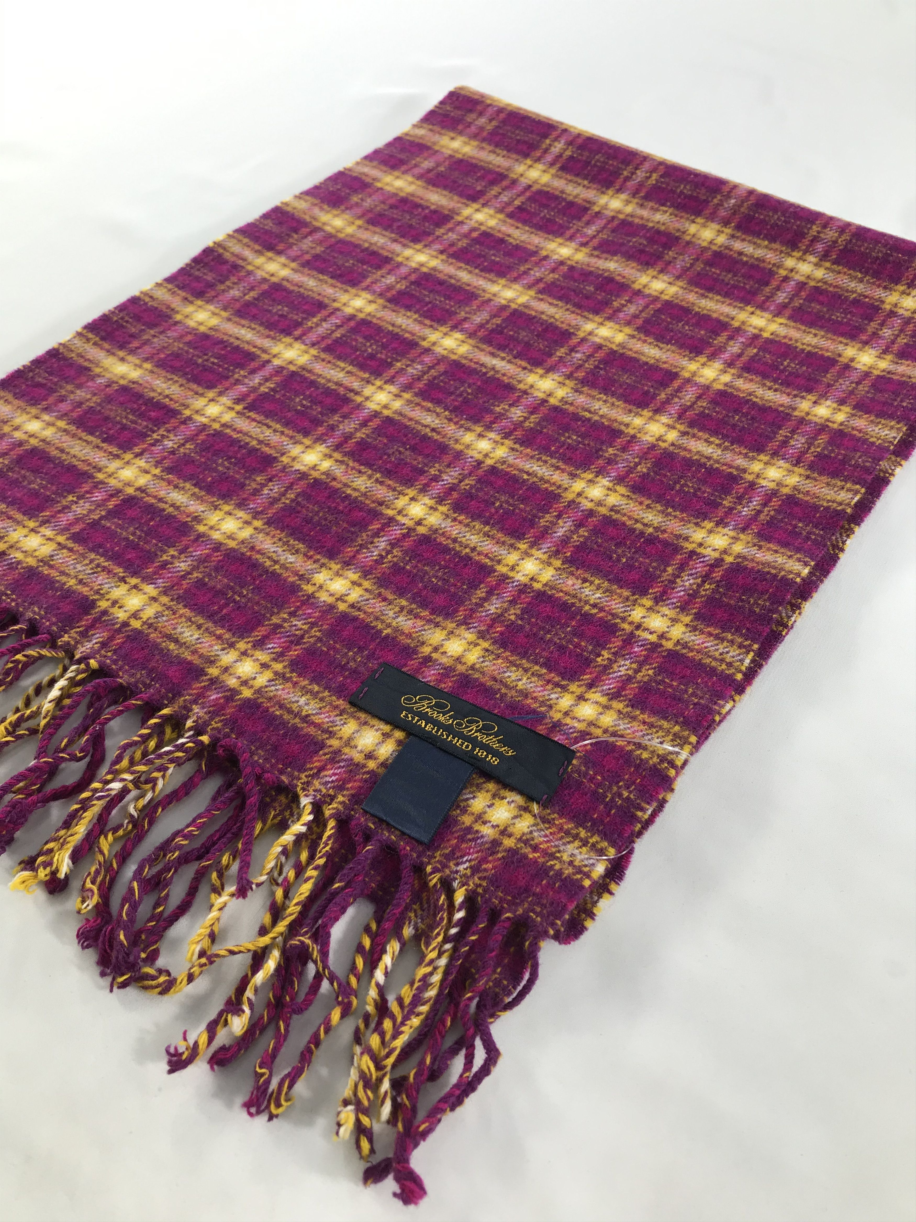 Brooks Brothers Vintage Brooks Brothers Scarf/Muffler/Neckwear MF1318 Size ONE SIZE - 3 Thumbnail