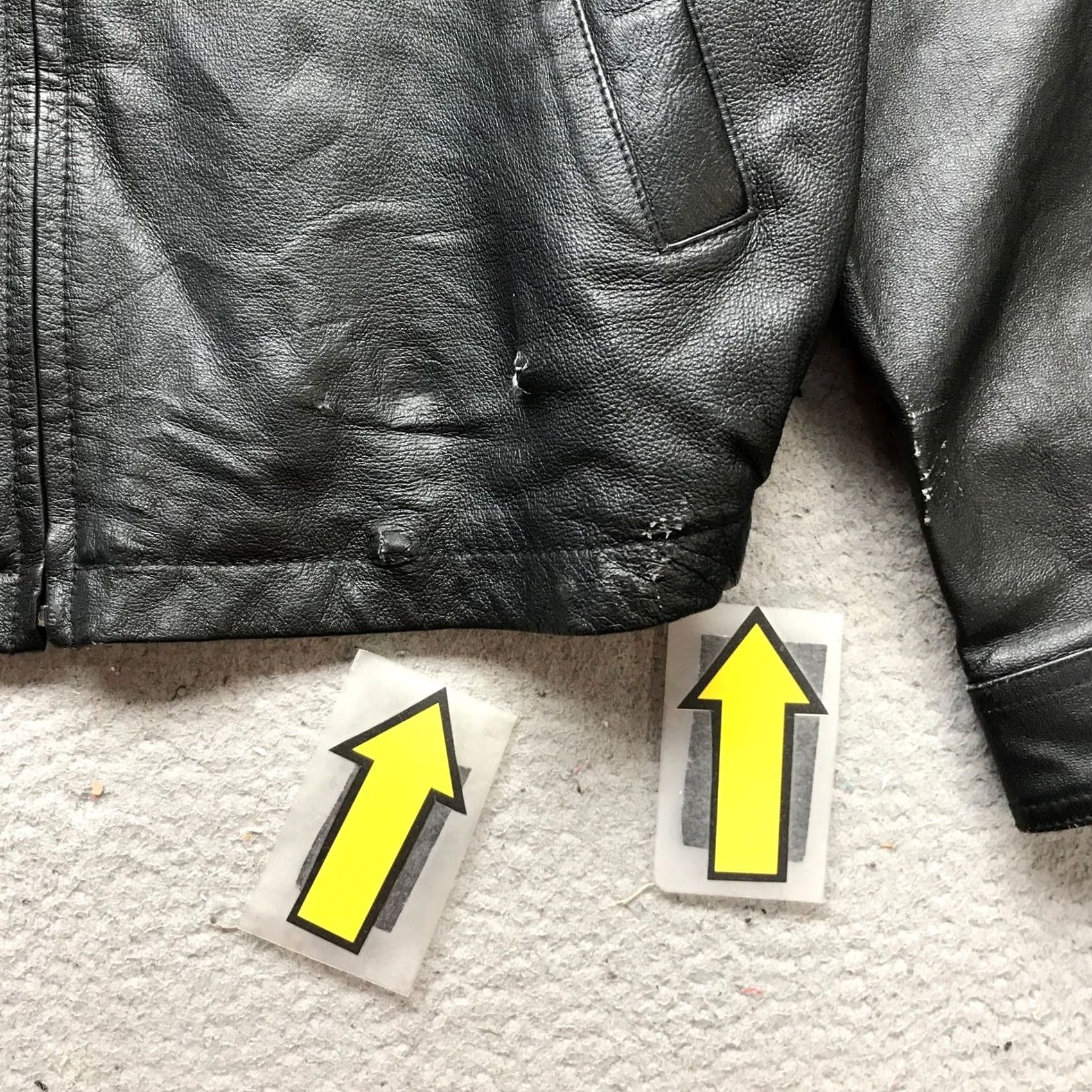Vintage VINTAGE Adler Authentic Genuine Leather Lined Bomber Flight Aviator Jacket XL Men Black Full Zip Pockets Size US XL / EU 56 / 4 - 6 Thumbnail