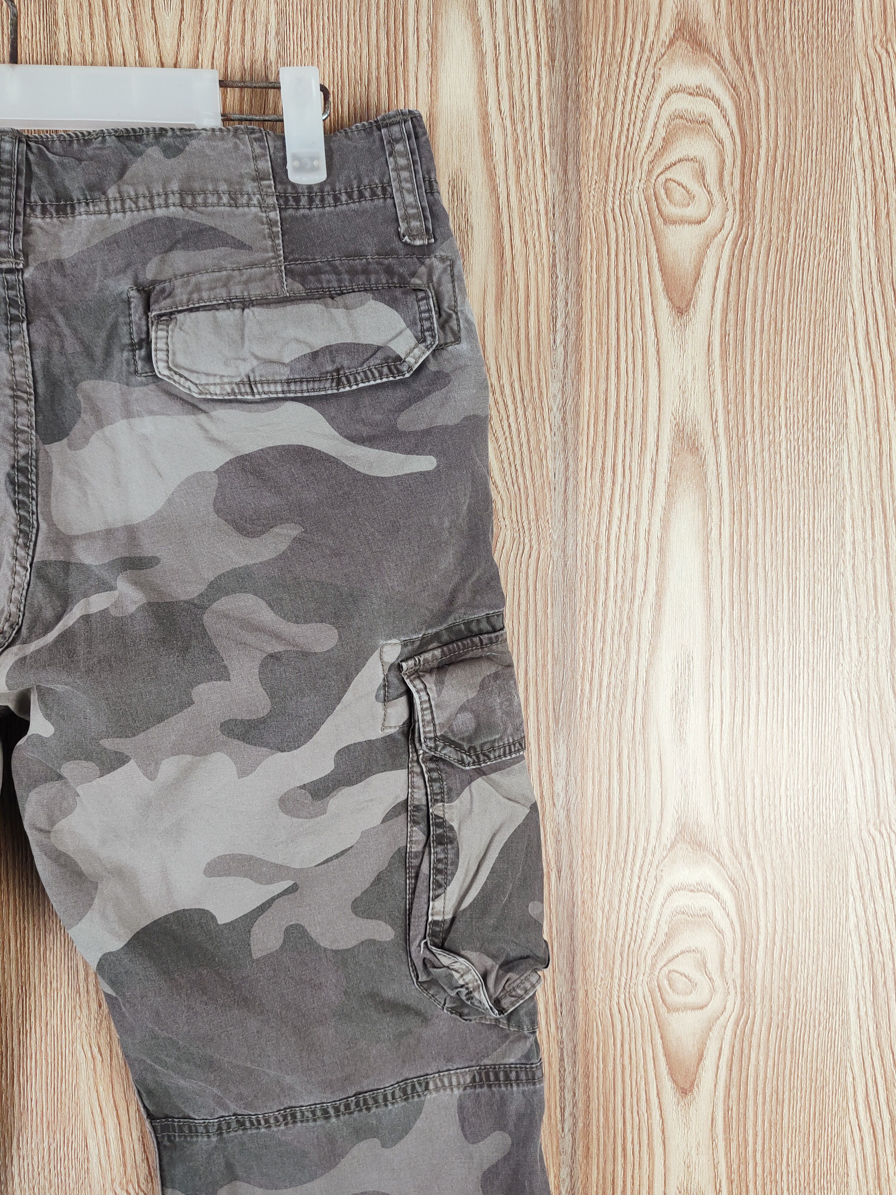 Gap DL Gap Camouflage Multipocket Tactical Cargo Pants #S2751 Size US 32 / EU 48 - 10 Thumbnail