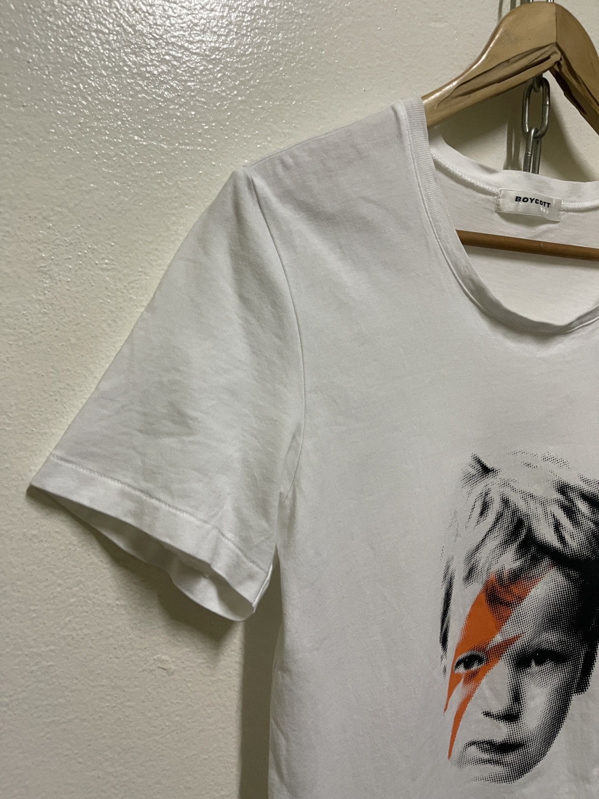 Boycott × Japanese Brand Boycott Mischievous Boy David Bowie T Shirt Size M / US 6-8 / IT 42-44 - 2 Thumbnail