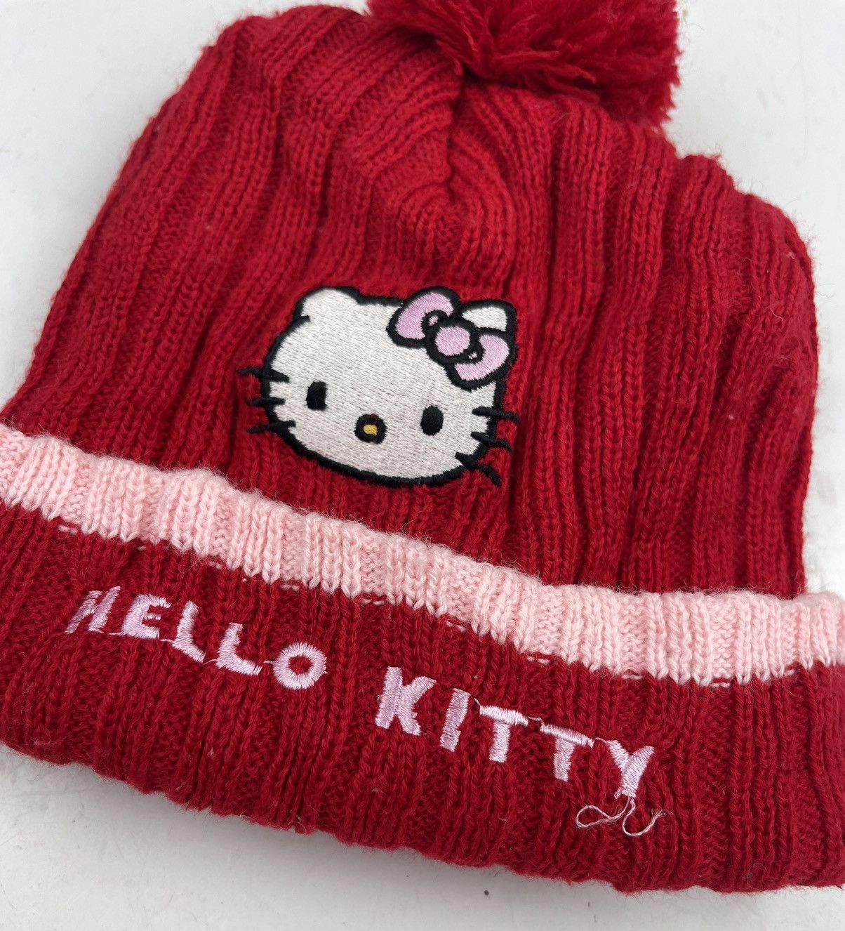 Anime hello kitty beanie hat snow cap tc27 Size ONE SIZE - 3 Thumbnail