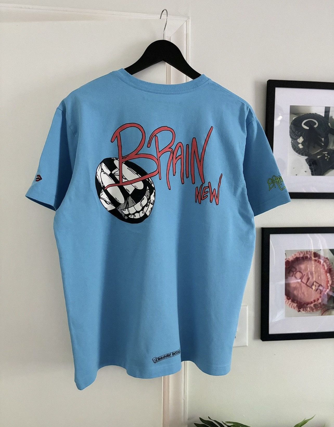 トップス CHROME HEARTS MATTY BOY PPO BRAIN TEE chrome hearts t shirt Matty Boy Brain New Size L Blue | eBay