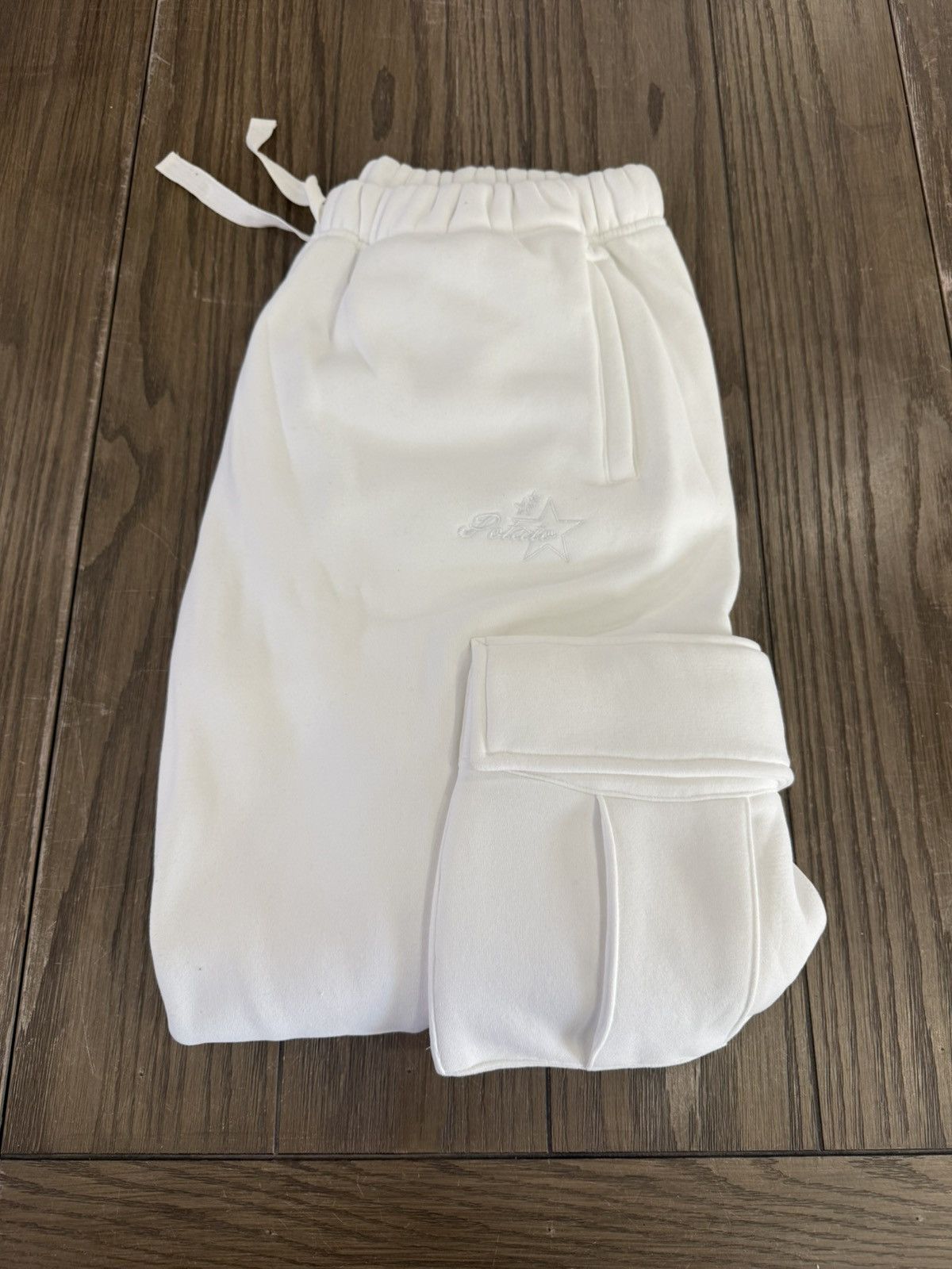 Imran Potato ‼️ Imran POTATO Cargo Heavyweight Sweat Pants White XL ‼️ Size US 36 / EU 52 - 2 Thumbnail