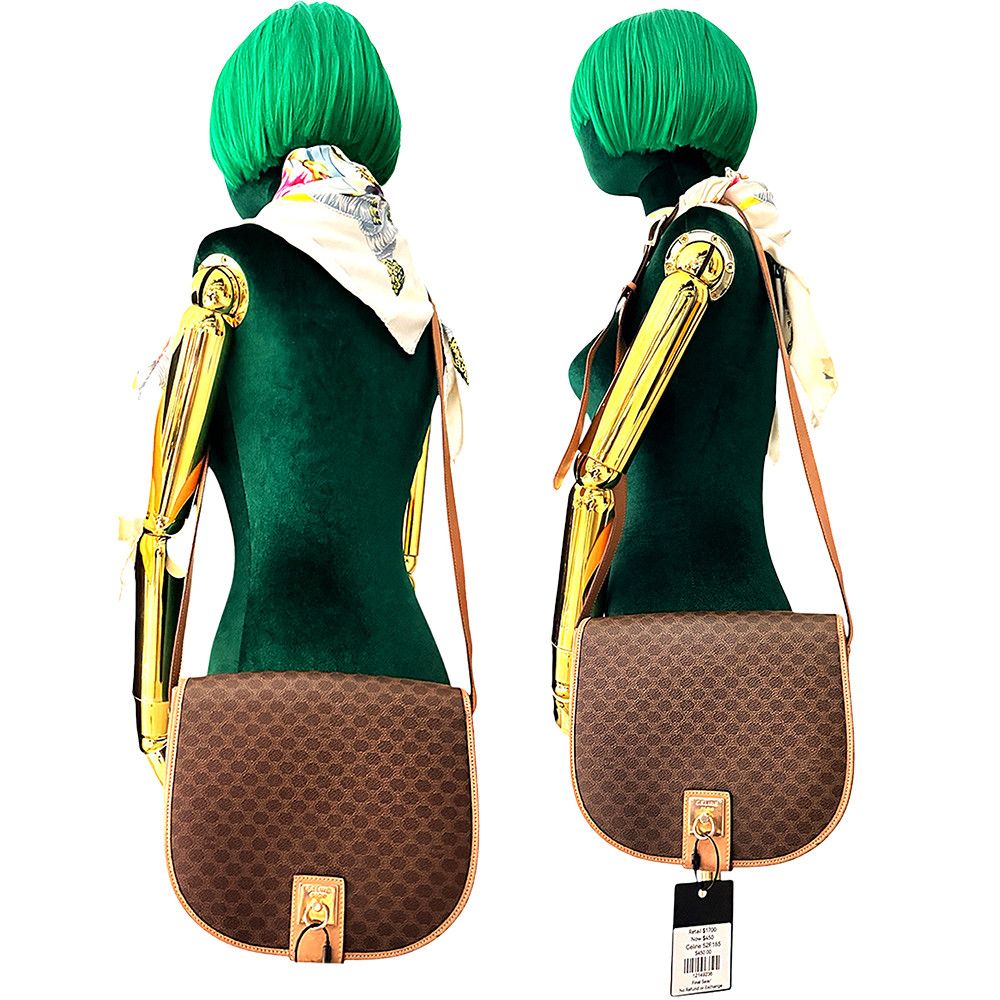 Celine Celine Shoulder and Crossbody Canvas Bag Size ONE SIZE - 14 Thumbnail