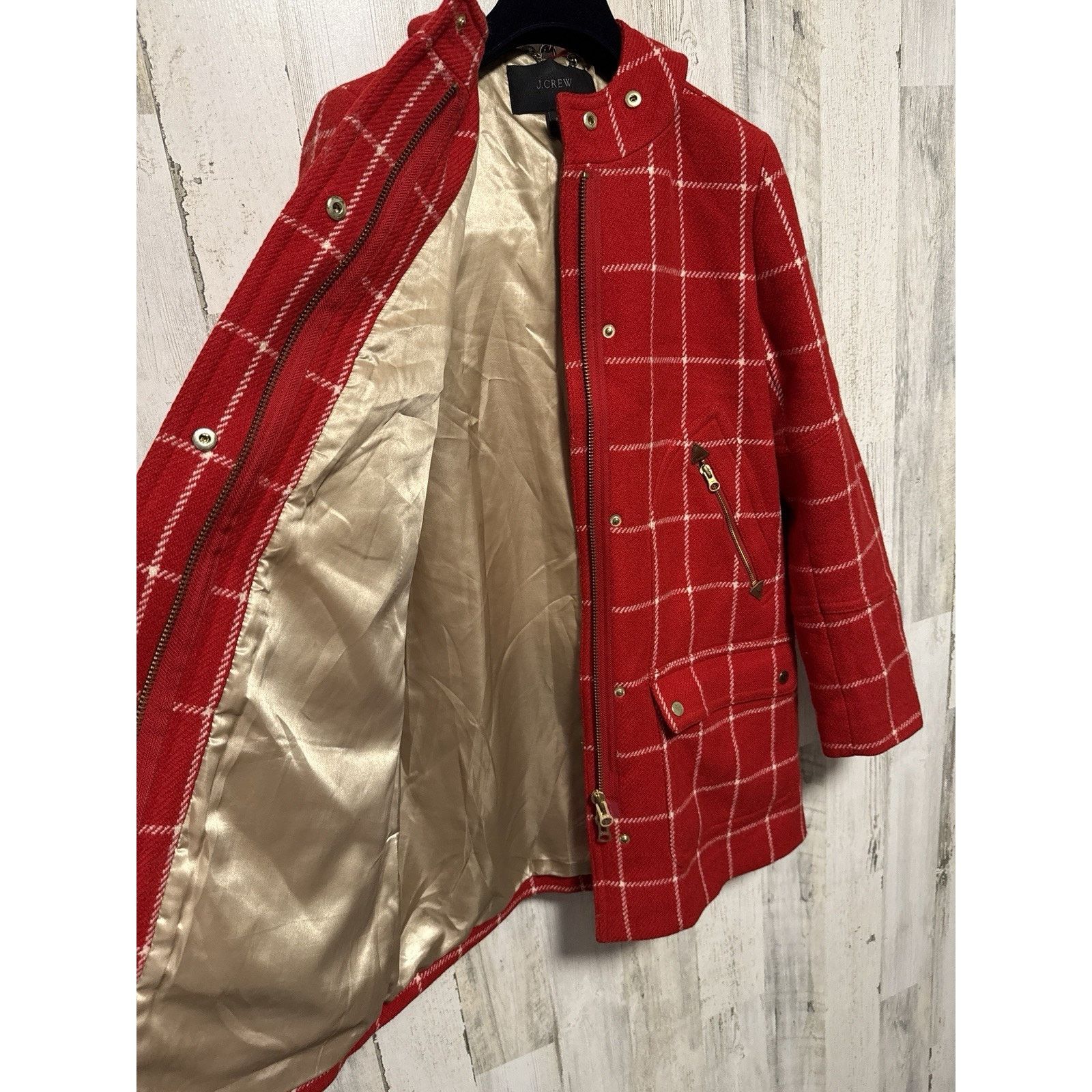 J.Crew J Crew 100% Wool Coat Jacket Size 8 Size M / US 6-8 / IT 42-44 - 5 Thumbnail