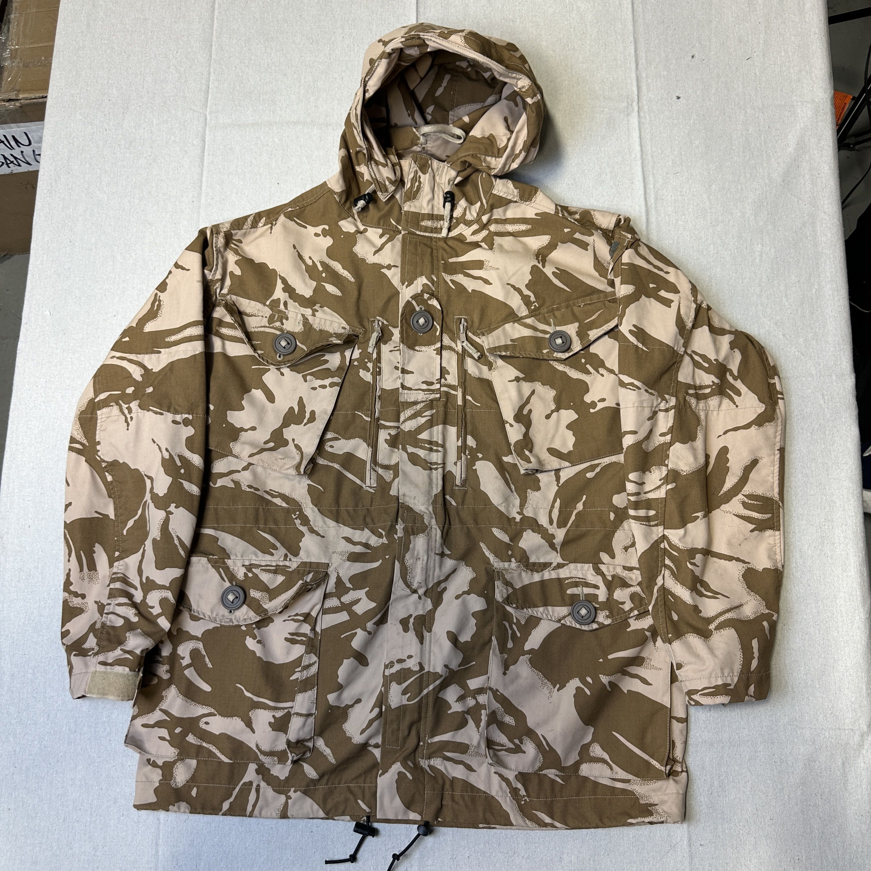 Other Vintage British Desert Camouflage Windproof Smock Jacket Size 170/104 Size US L / EU 52-54 / 3 - 1 Thumbnail