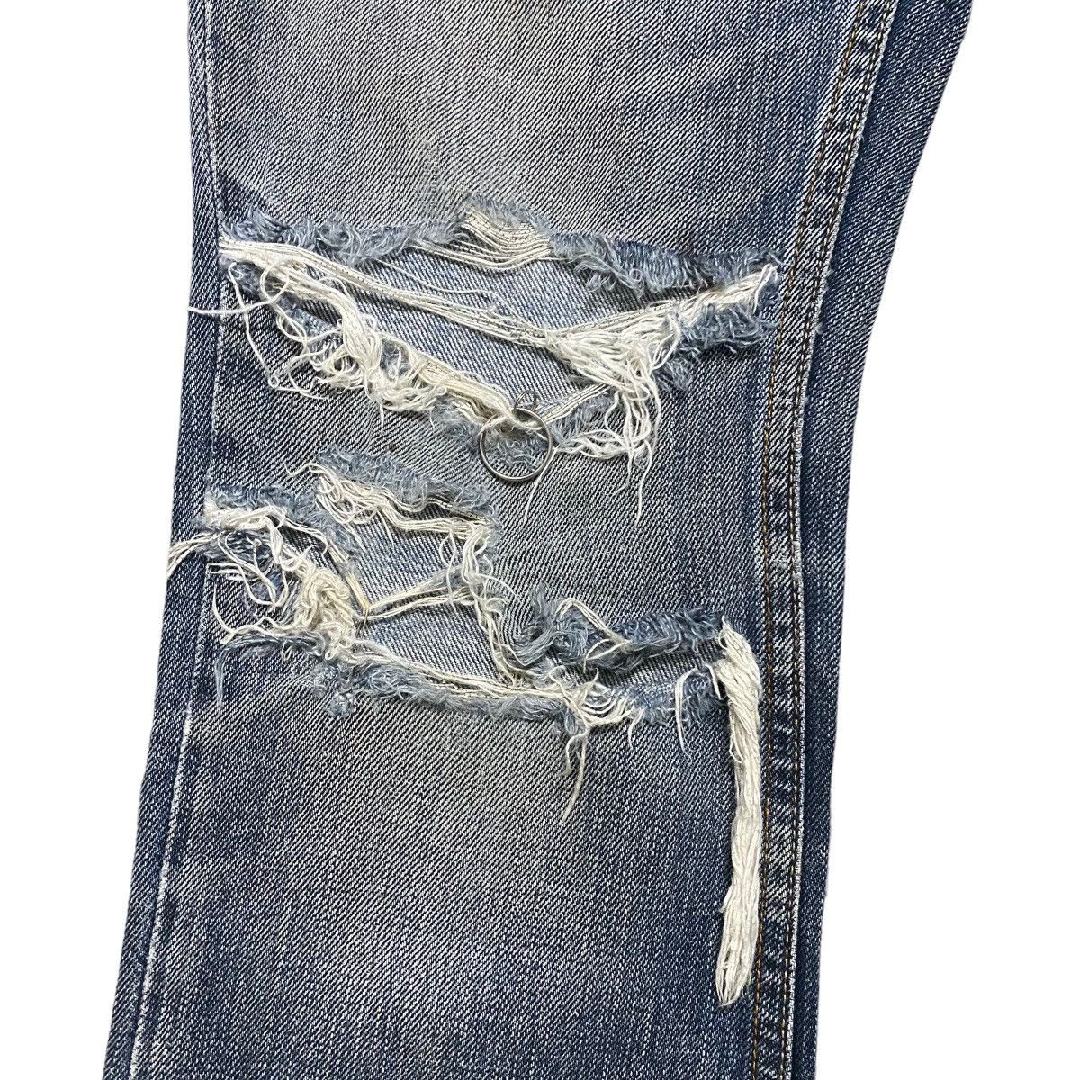 Japanese Brand Japanese Brand TRIXY Thrashed Mudmax Flare Jeans Size US 30 / EU 46 - 7 Thumbnail