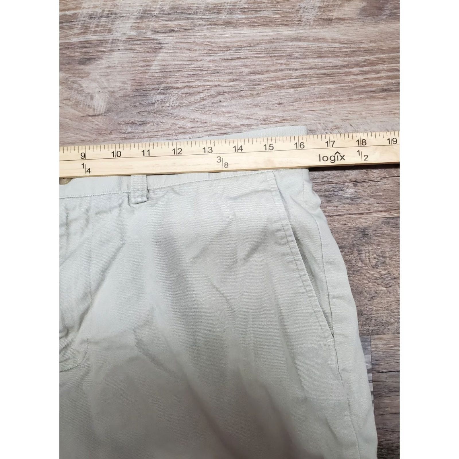 Polo Ralph Lauren Polo Ralph Lauren Chino Shorts Men 32 Classic Fit 9" Inseam Beige Cotton Pocket Zip Front Casual Summer Spring Fall Vintage No Mens Size US XS / EU 42 / 0 - 6 Thumbnail