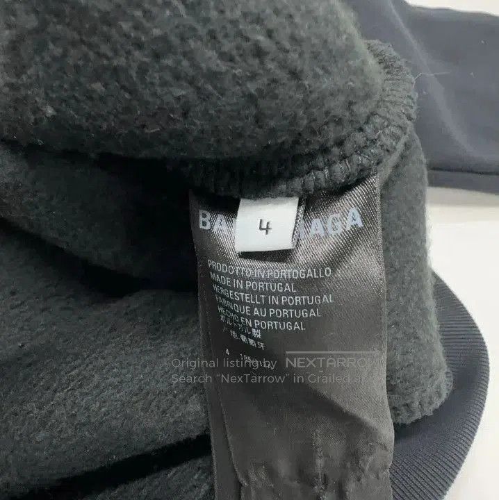 Balenciaga Balenciaga Black Logo Hooded Sweatshirt for Men. Size US L / EU 52-54 / 3 - 5 Thumbnail
