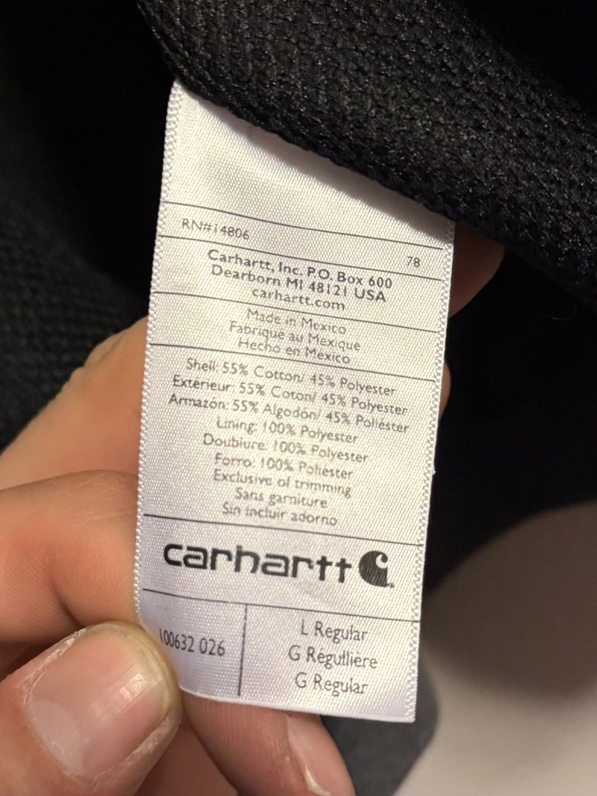 Carhartt Carhartt thermal lined insulated 100632 zip up hoodie xl Size US XL / EU 56 / 4 - 4 Thumbnail