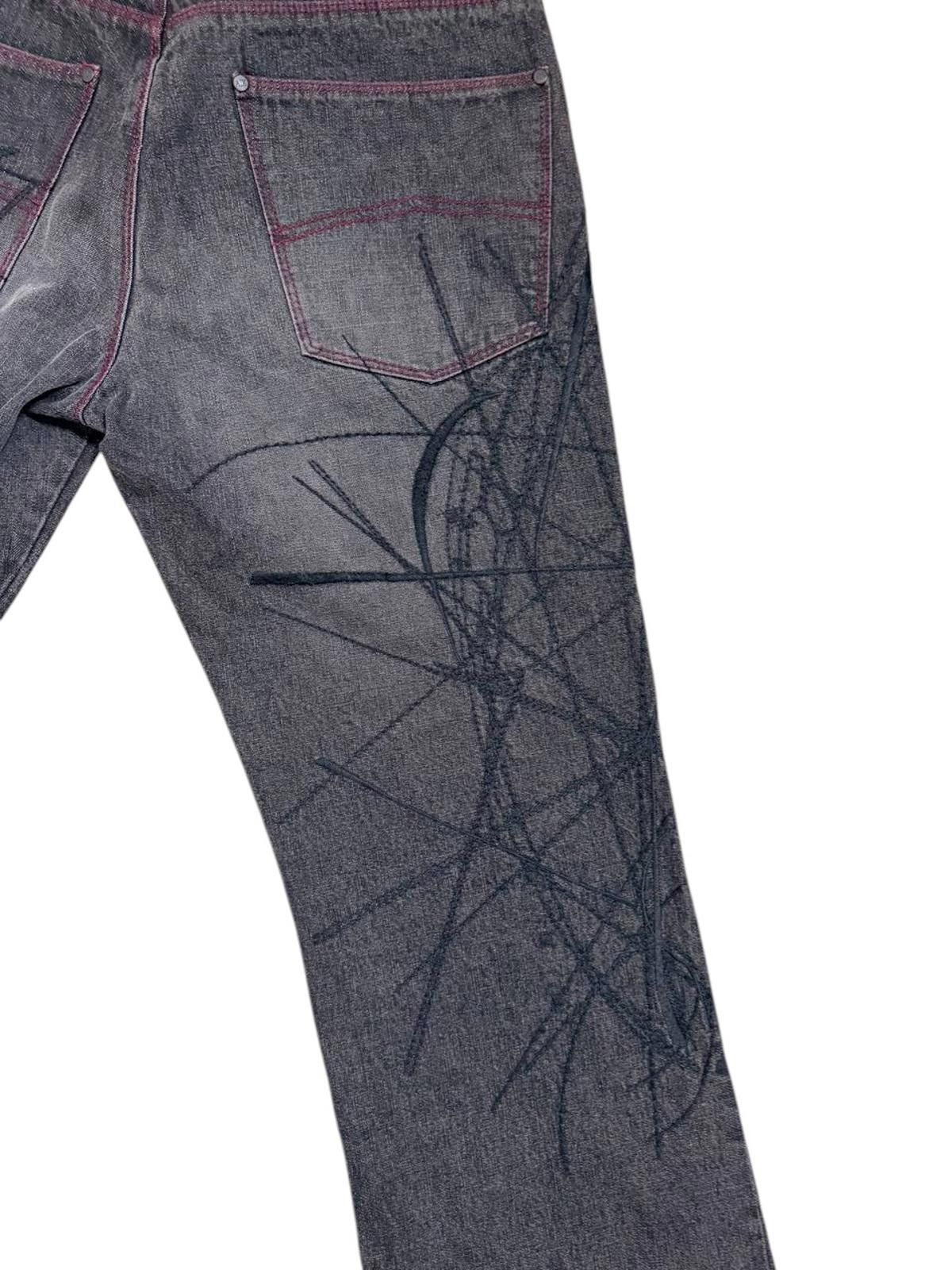 Armani Exchange Armani Exchange Men’s Scribble Jeans – Black – Size 31 Size US 31 - 6 Thumbnail