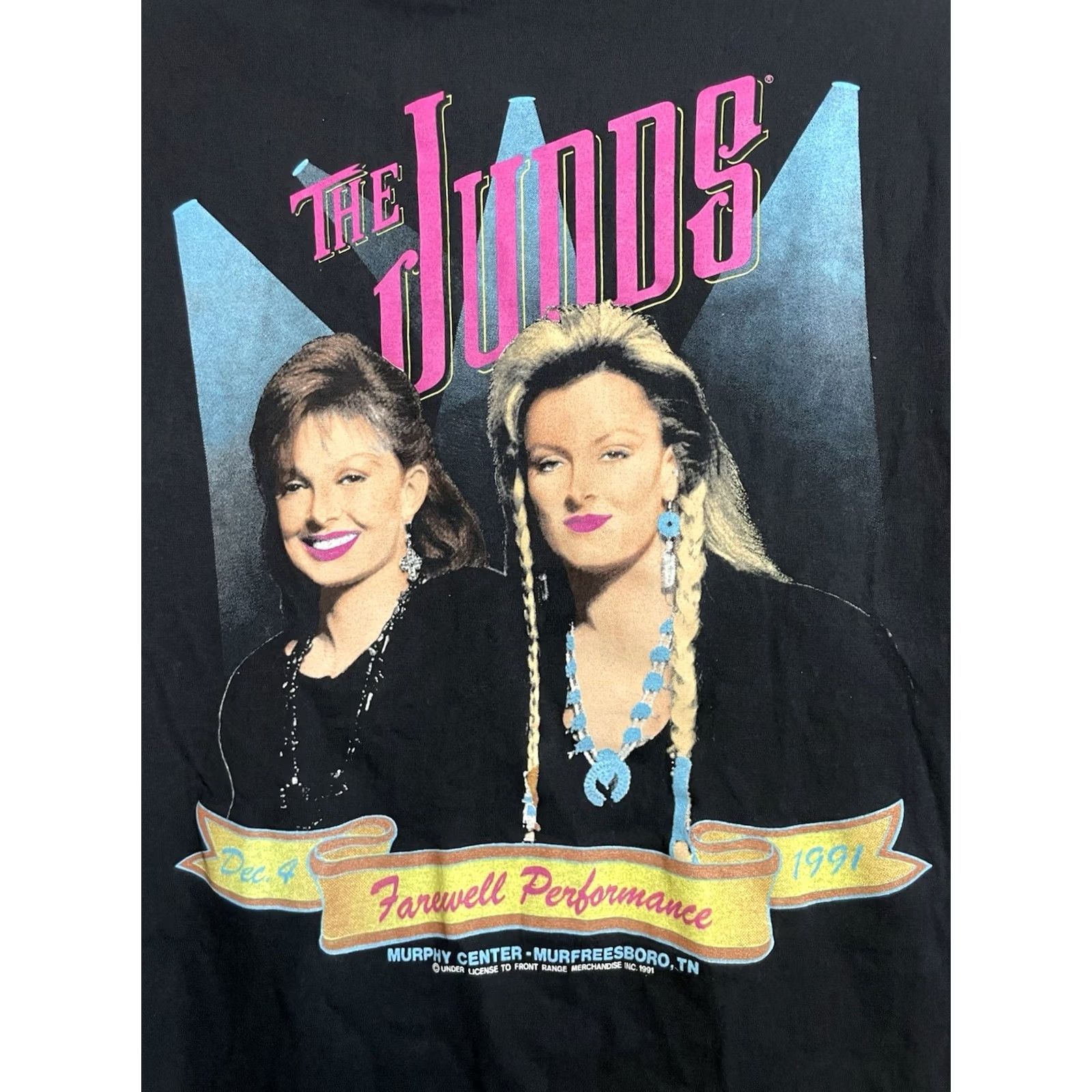 Vintage Vintage Judds Band Shirt 2XL 1991 Farewell Performance Tour Country (A528) Size US XXL / EU 58 / 5 - 2 Thumbnail