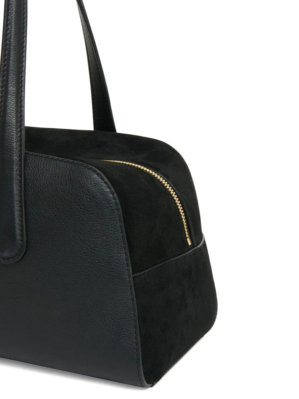 Mansur Gavriel os11x0326 Size: OS / Helios Leather Shoulder Bag in Black Size ONE SIZE - 4 Thumbnail