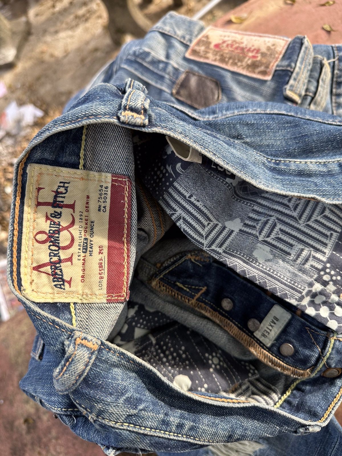 Abercrombie & Fitch Abecrombie & Fitch Bootcut Jean . Size US 32 / EU 48 - 9 Thumbnail
