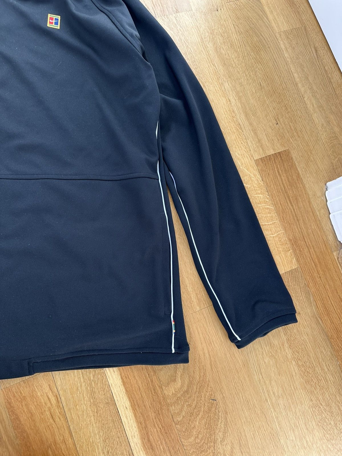 Nike Nike Court Zip Jacket Logo Black Fit Size US XL / EU 56 / 4 - 9 Thumbnail