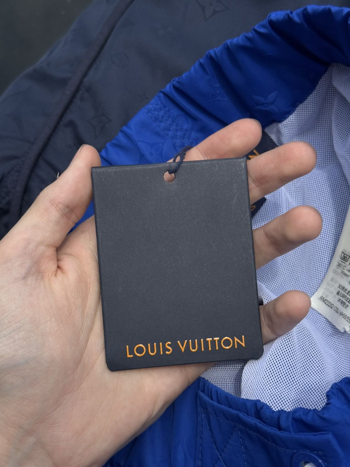 Louis Vuitton Louis Vuitton Blue Summer Swim Trunks Size XS (NEW) Size US 29 - 21 Thumbnail