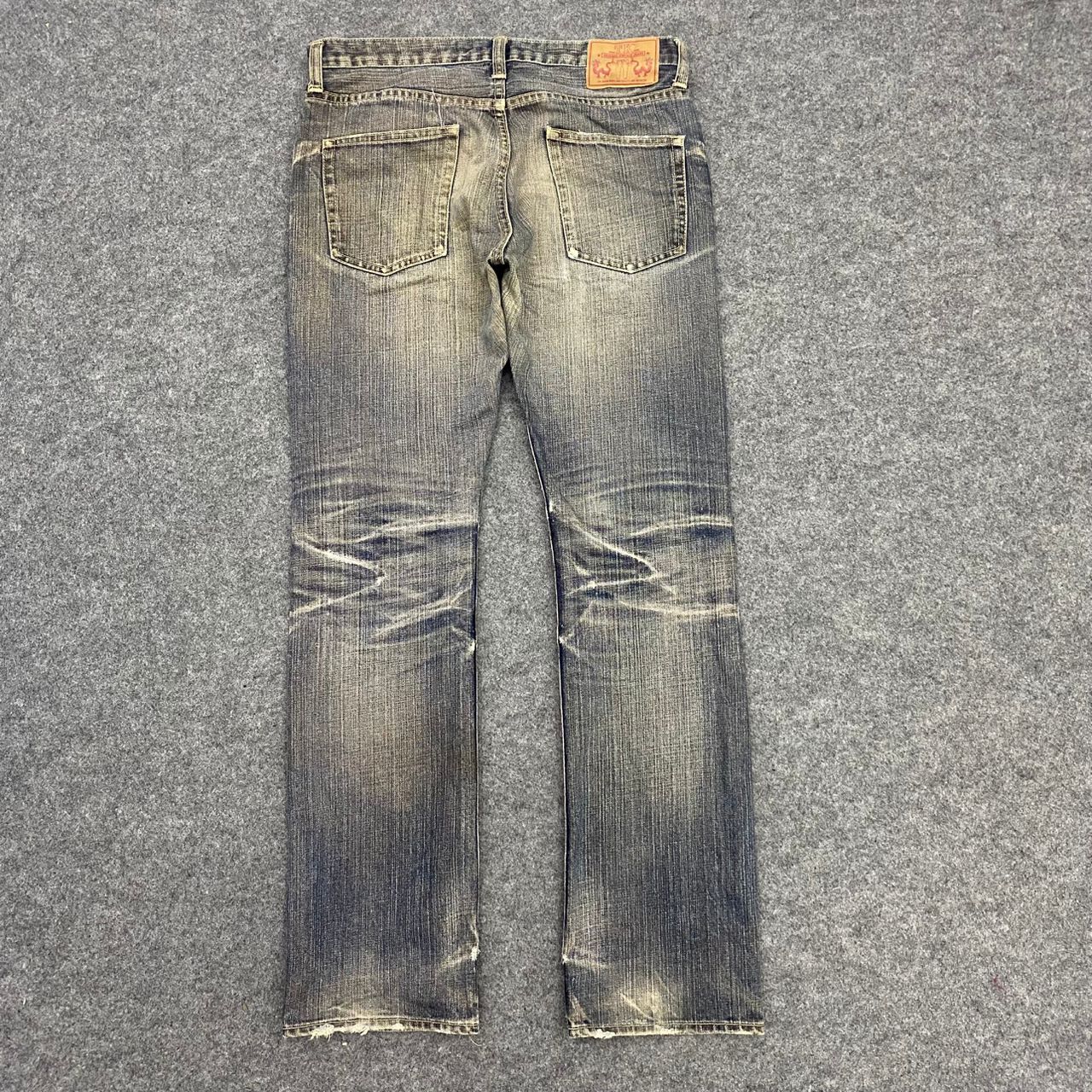 If Six Was Nine 💥Best Offer💥Vintage Takeo Kikuchi Distressed Denim Size US 33 - 2 Thumbnail