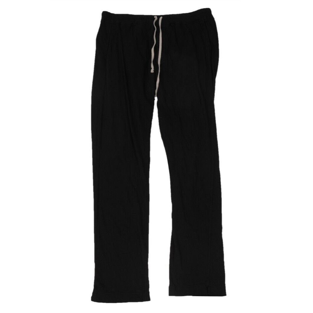 Rick Owens Drkshdw Split Hem Jogger Pants Size US XL Black - 02394 Size US 36 / EU 52 - 1 Thumbnail
