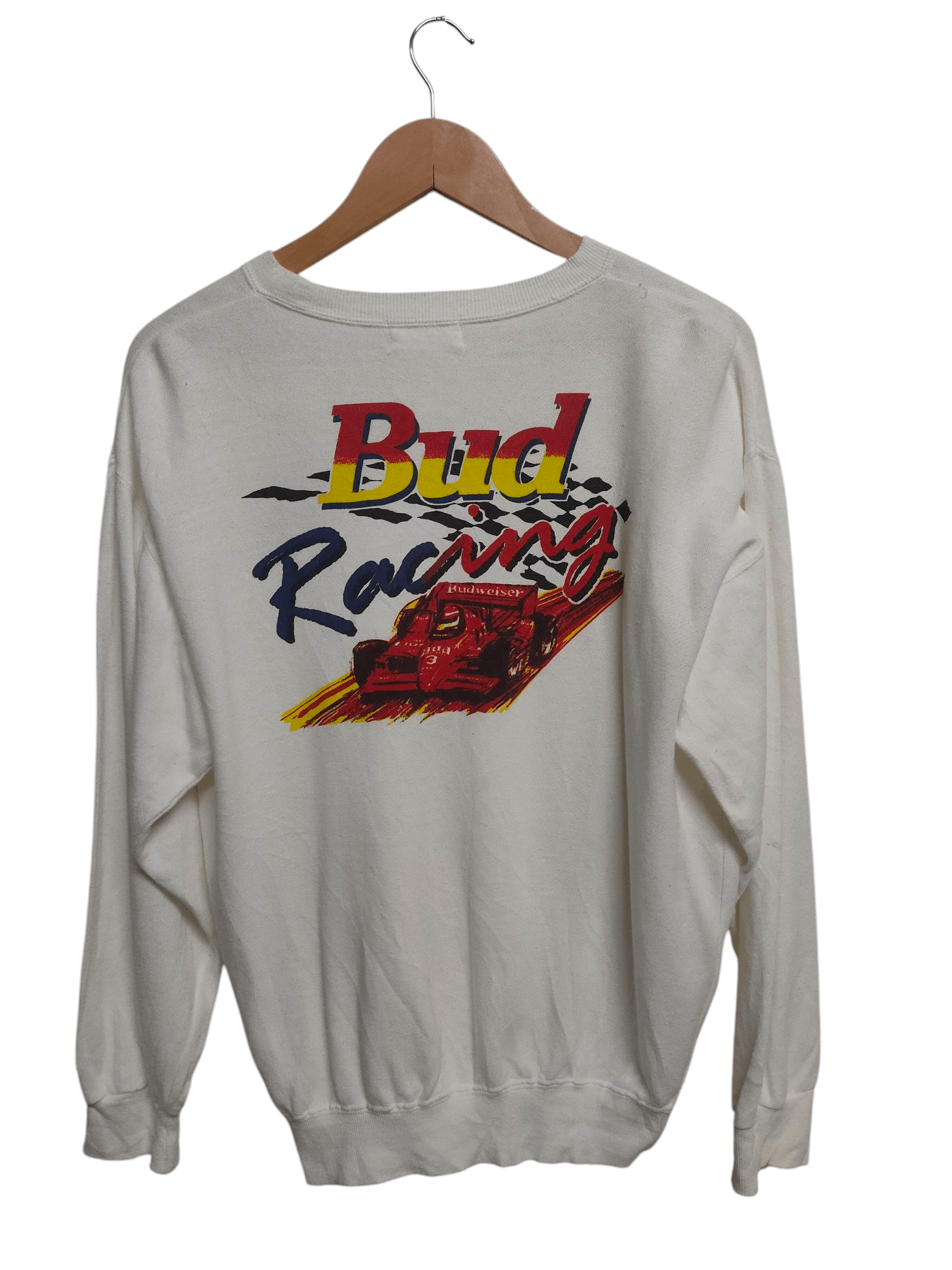 Budweiser × Vintage Vintage Budweiser racing sweatshirt Size US S / EU 44-46 / 1 - 1 Thumbnail