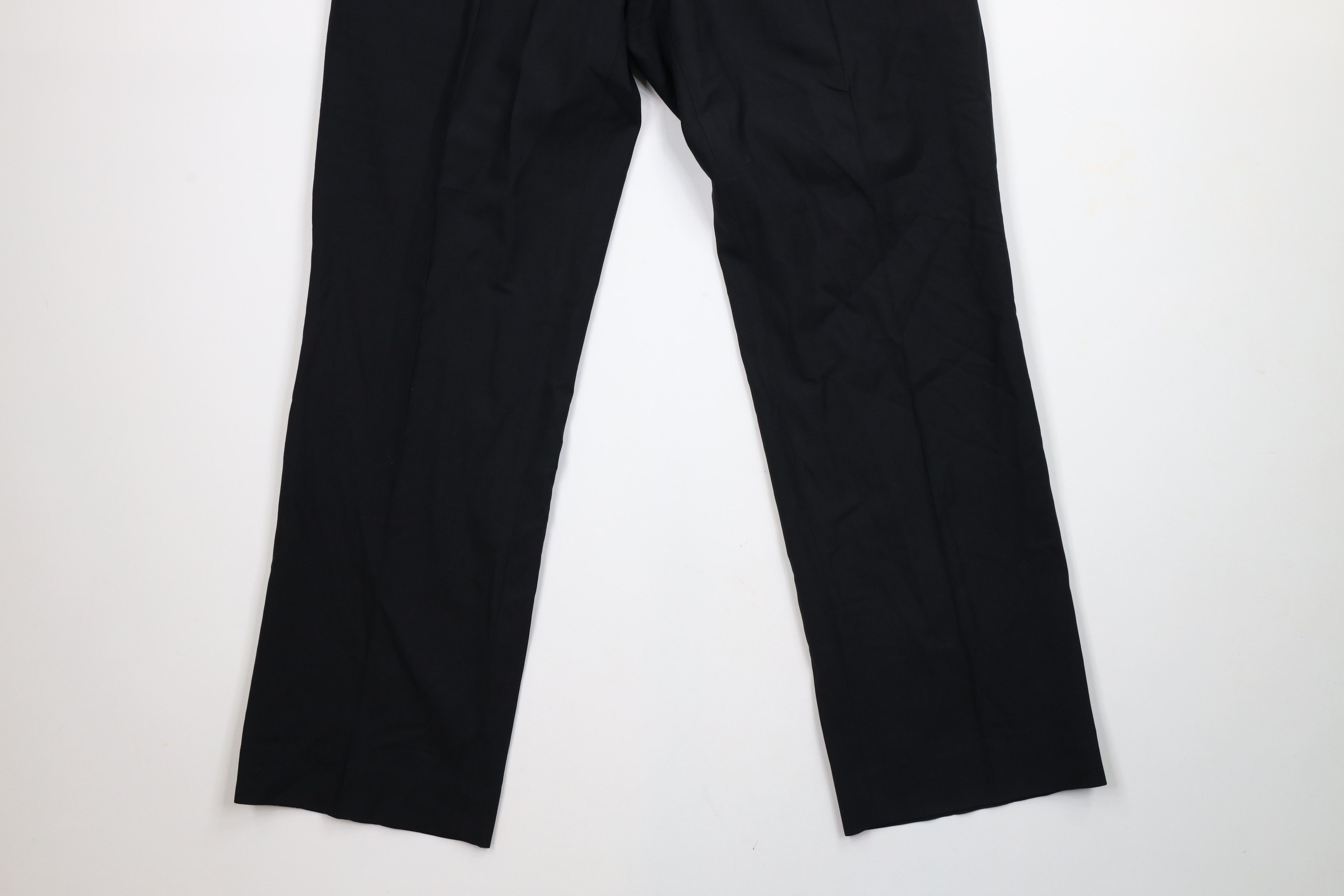 Banana Republic × Vintage Banana Republic Fit Wool Stretch Chino Pants Trousers Black Size US 33 - 4 Thumbnail