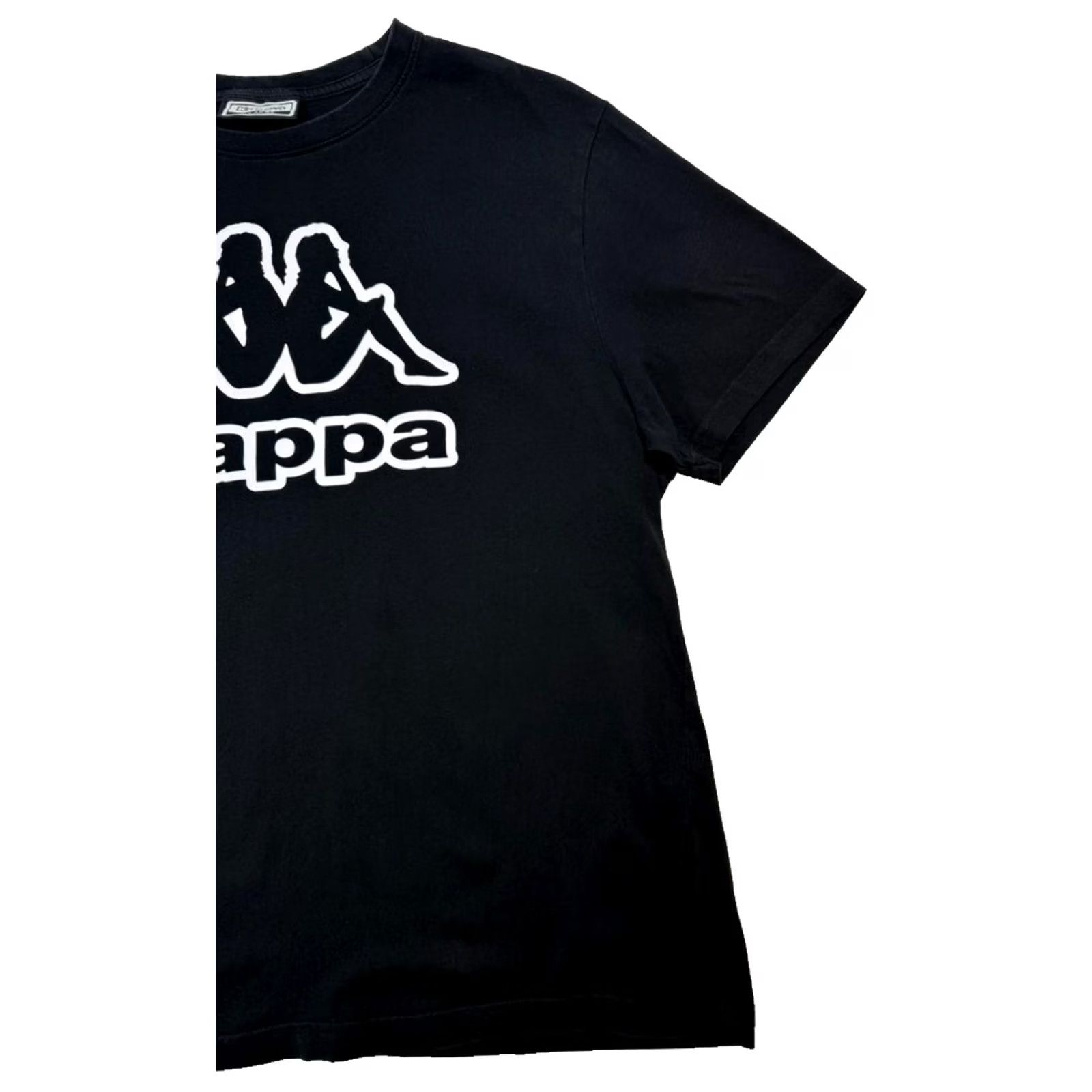 Kappa Kappa Black Logo T-Shirt Men XL Crewneck Short Sleeve Size US XL / EU 56 / 4 - 3 Thumbnail
