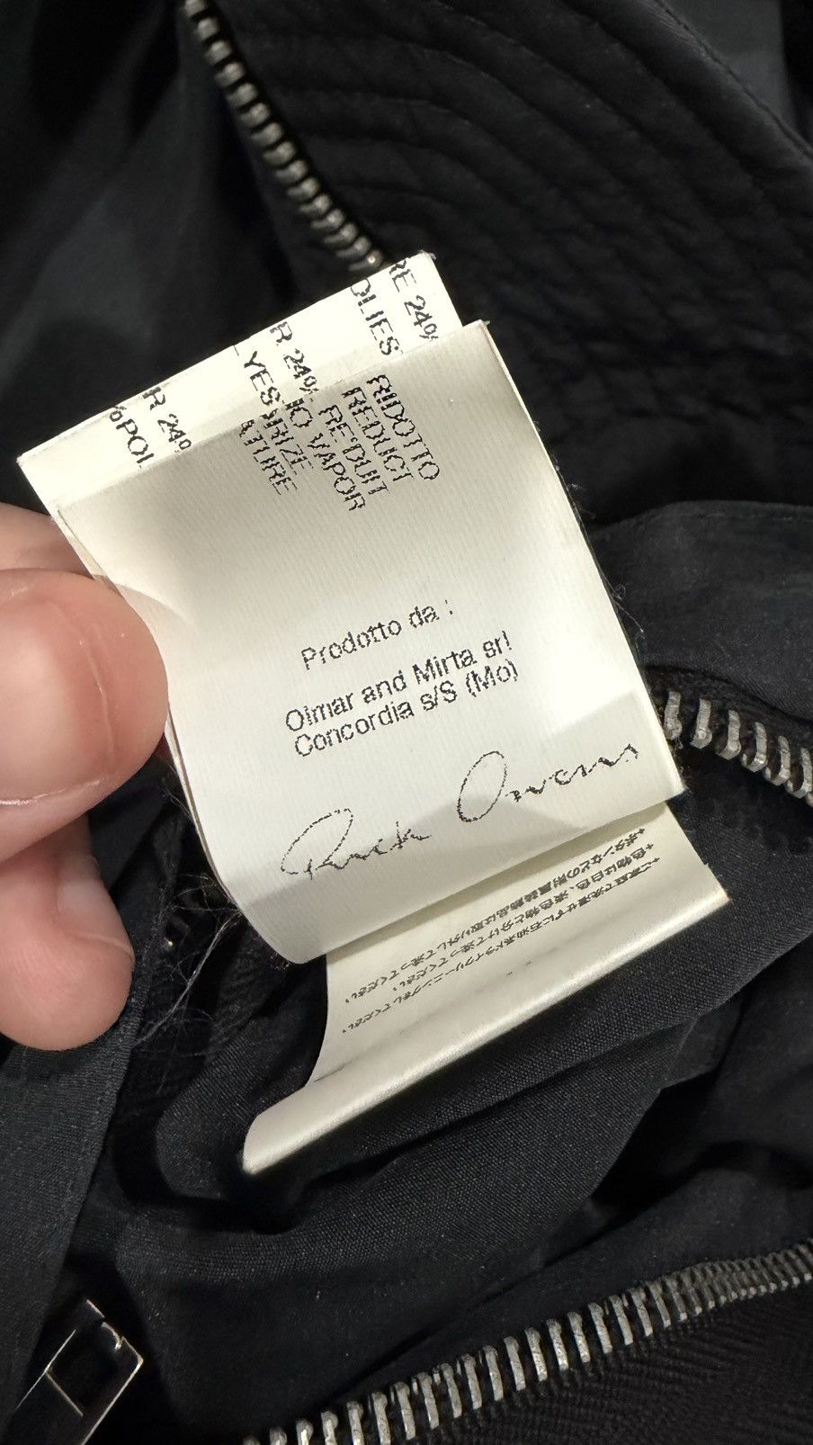 Rick Owens RICK OWENS BLACK MA-14 NYLON BOMBER JACKET Size US M / EU 48-50 / 2 - 13 Thumbnail