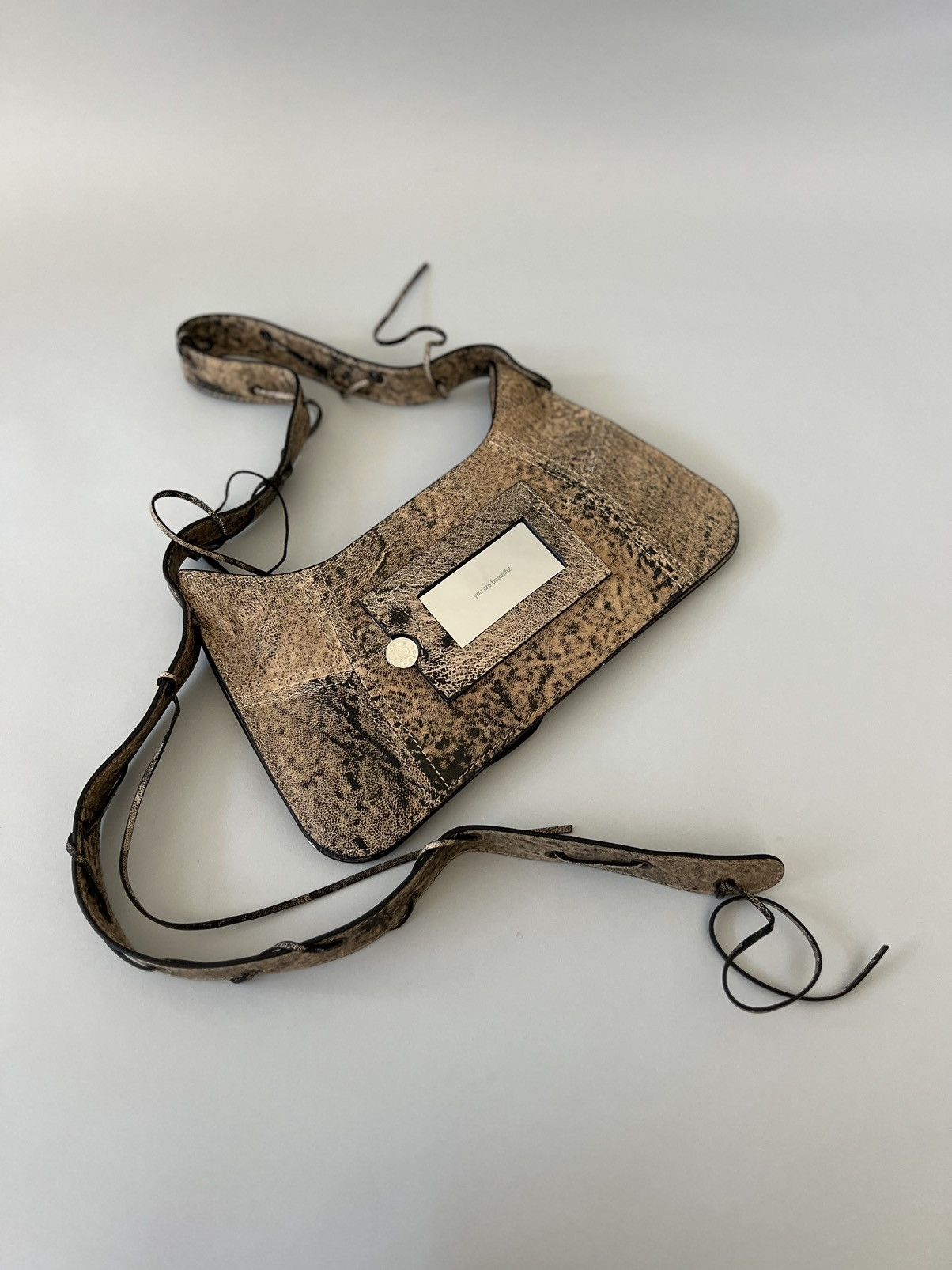Acne Studios Acne Studios Platt Mini leather shoulder bag Size ONE SIZE - 5 Thumbnail