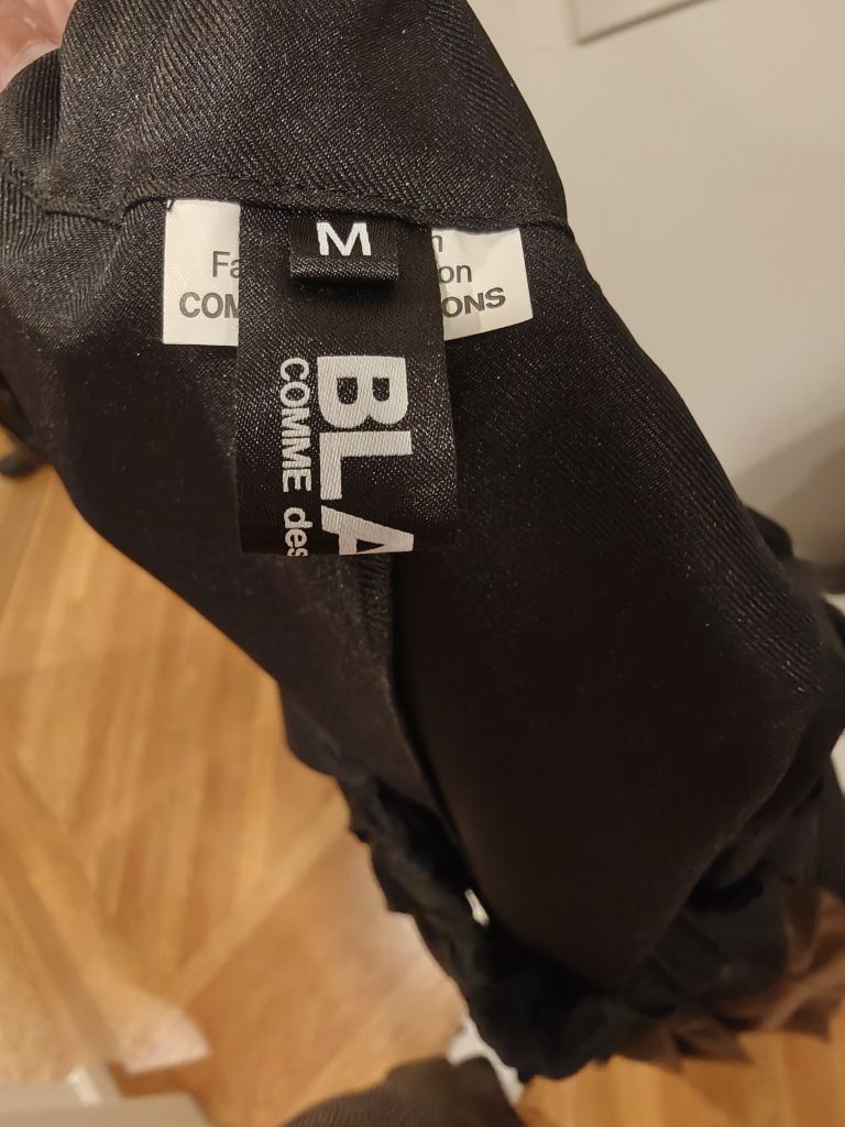 Comme des Garcons Black Black cdg black pleated midi skirt Size US 34 / EU 50 - 3 Thumbnail