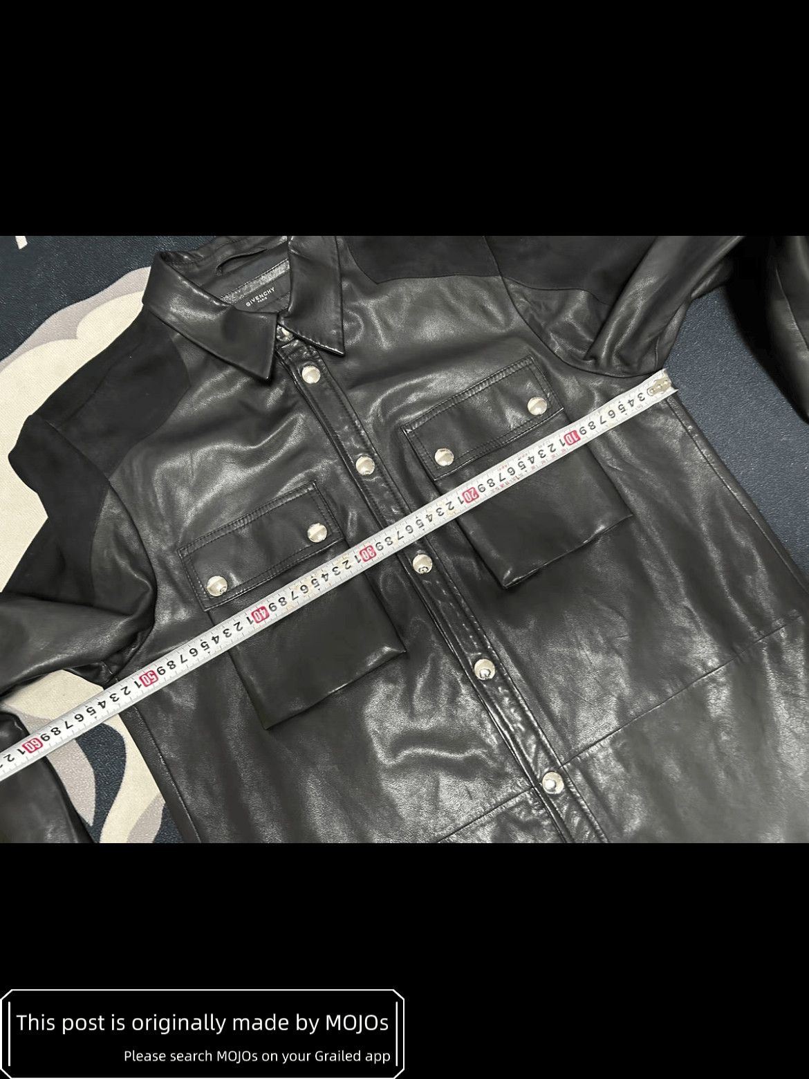 Givenchy Givenchy Runway Leather Shirt Jacket Size US L / EU 52-54 / 3 - 7 Thumbnail