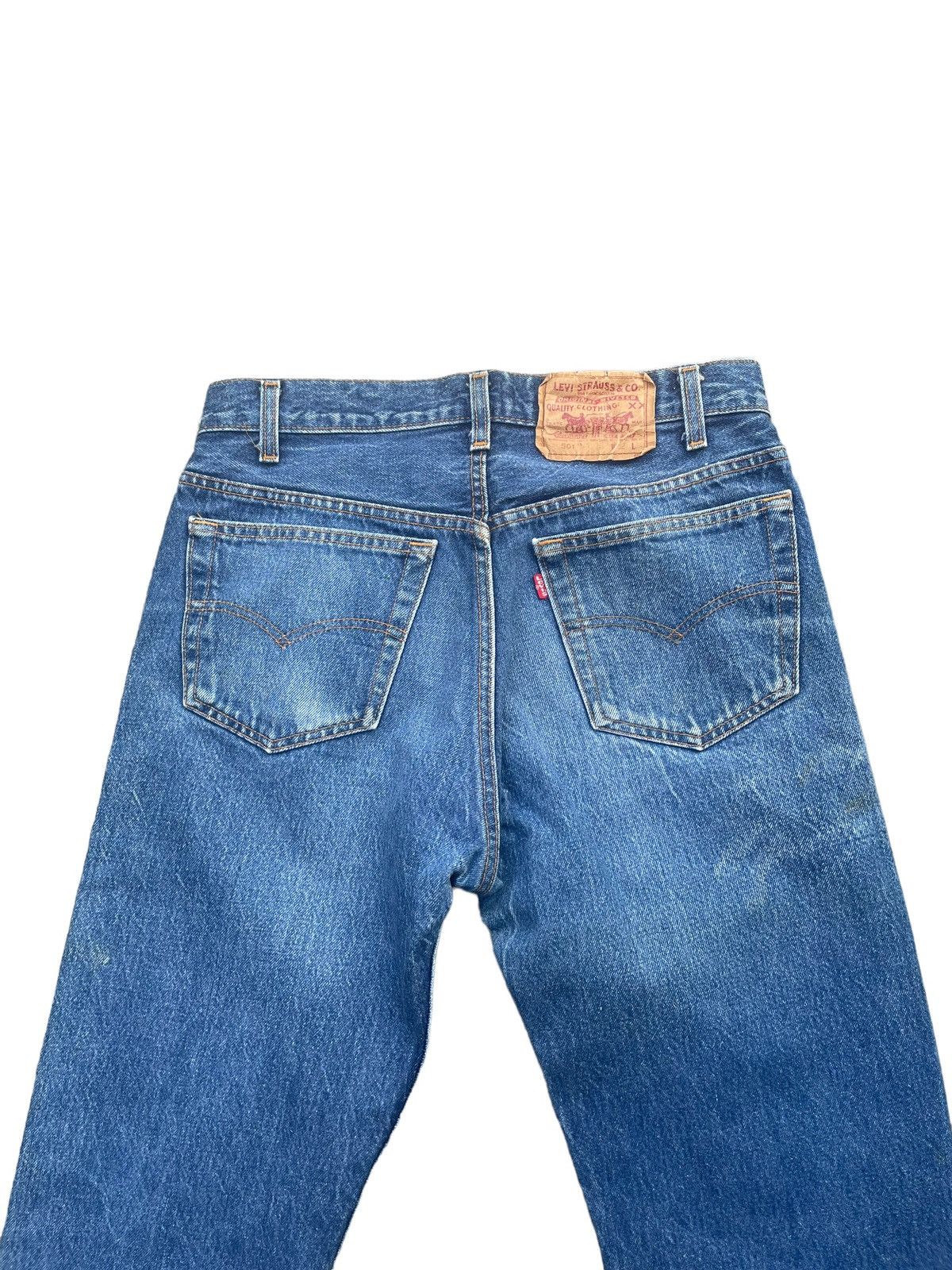 Levi's × Vintage Vintage 1989 Levis 501 XX e Distresed Size US 31 - 9 Thumbnail