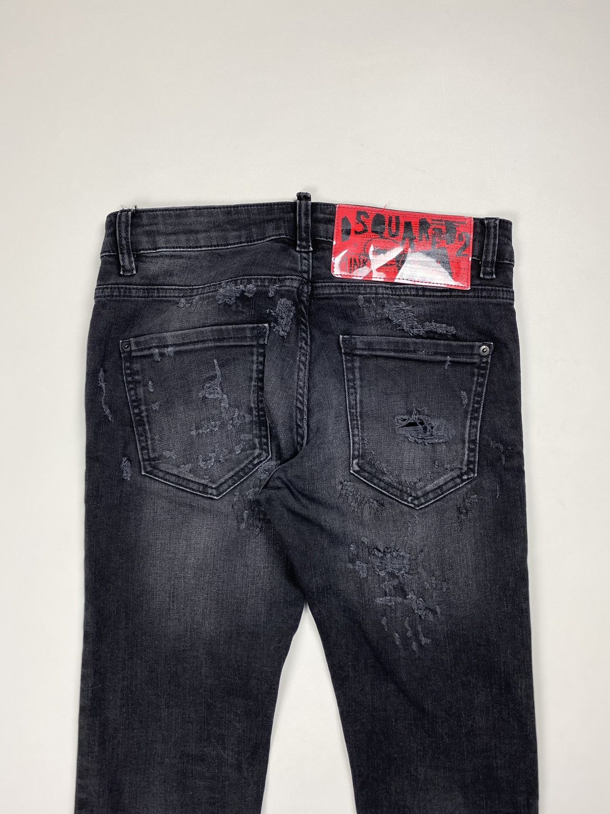 Dsquared2 Dsquared ladies skinny Dan Jean distressed denim jeans Size 30" / US 8 / IT 44 - 25 Thumbnail