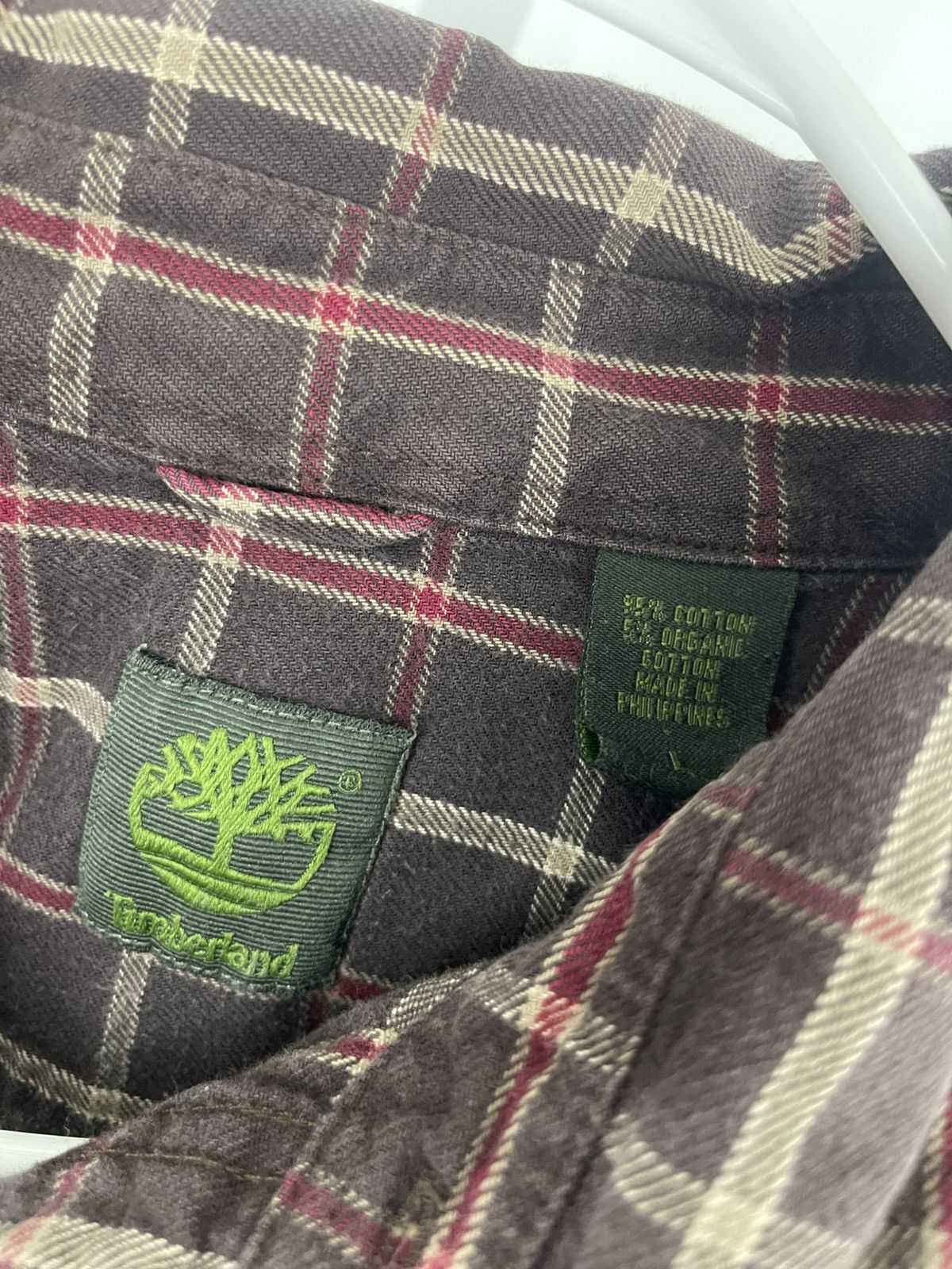 Timberland Vintage x Outdoor brown flannel Size US L / EU 52-54 / 3 - 4 Thumbnail
