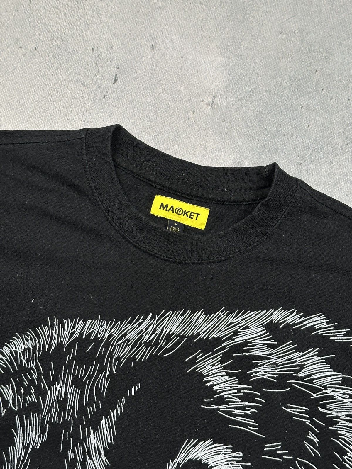 Market Market Good Boy Security Dog Graphic T Shirt Streetwear Y2K Size US S / EU 44-46 / 1 - 9 Thumbnail
