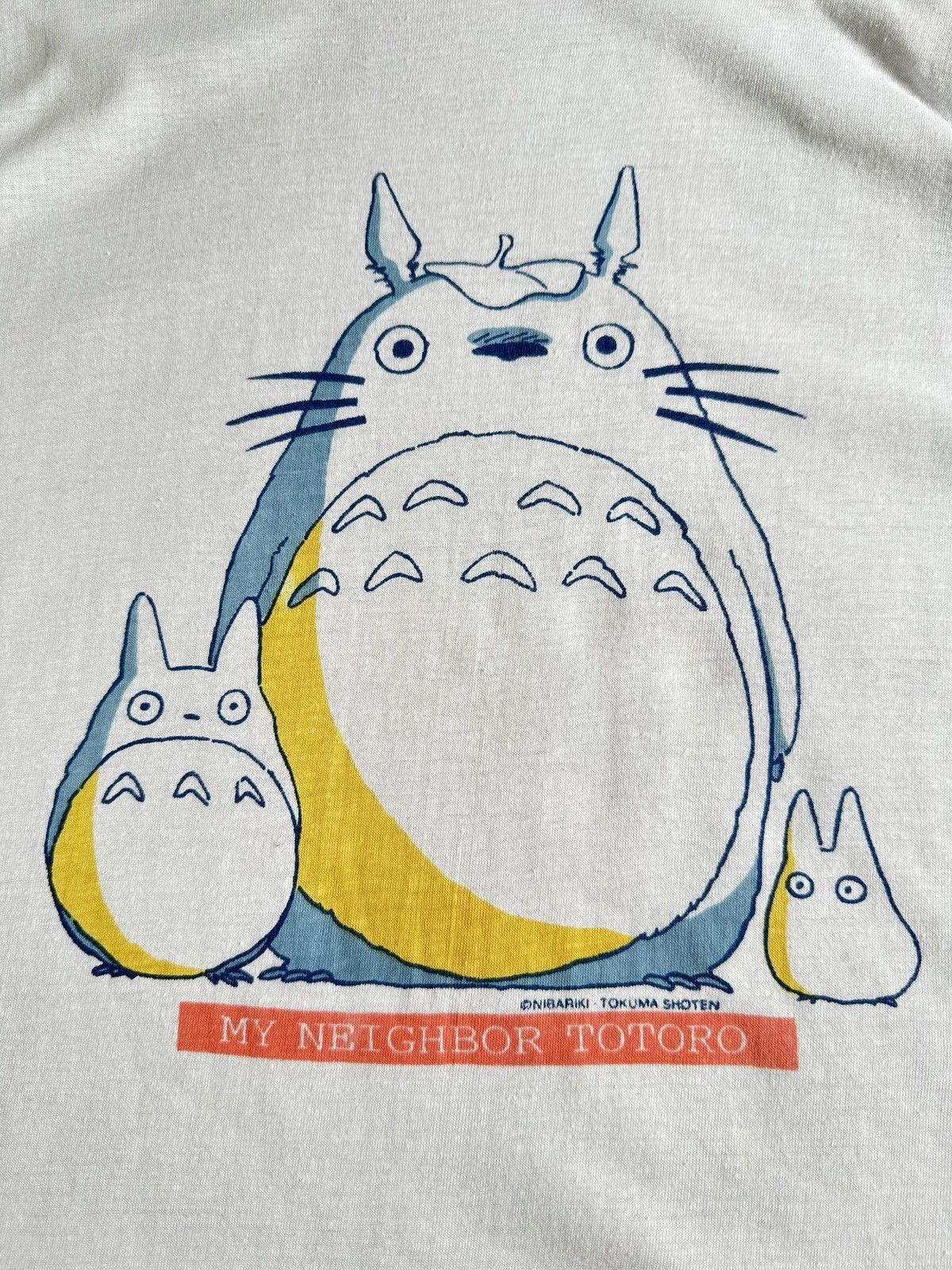 Vintage 90's vintage My Neighbor Totoro tee Size US L / EU 52-54 / 3 - 13 Thumbnail