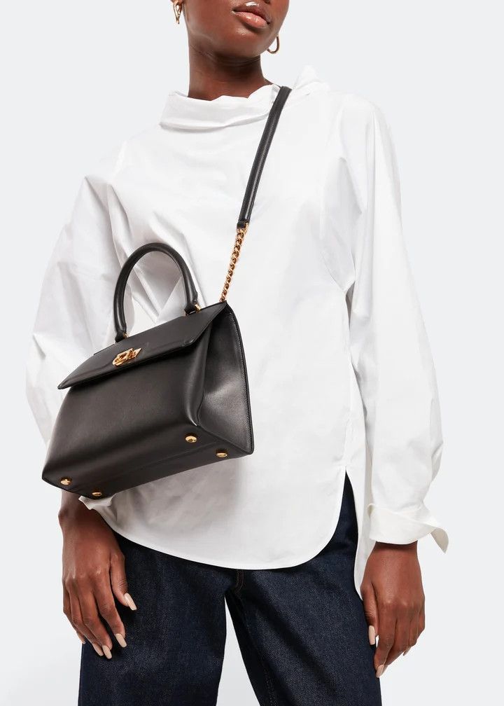 Salvatore Ferragamo o1s1rm0526 Size : OS / Shoulder Bag in Black Size ONE SIZE - 5 Thumbnail