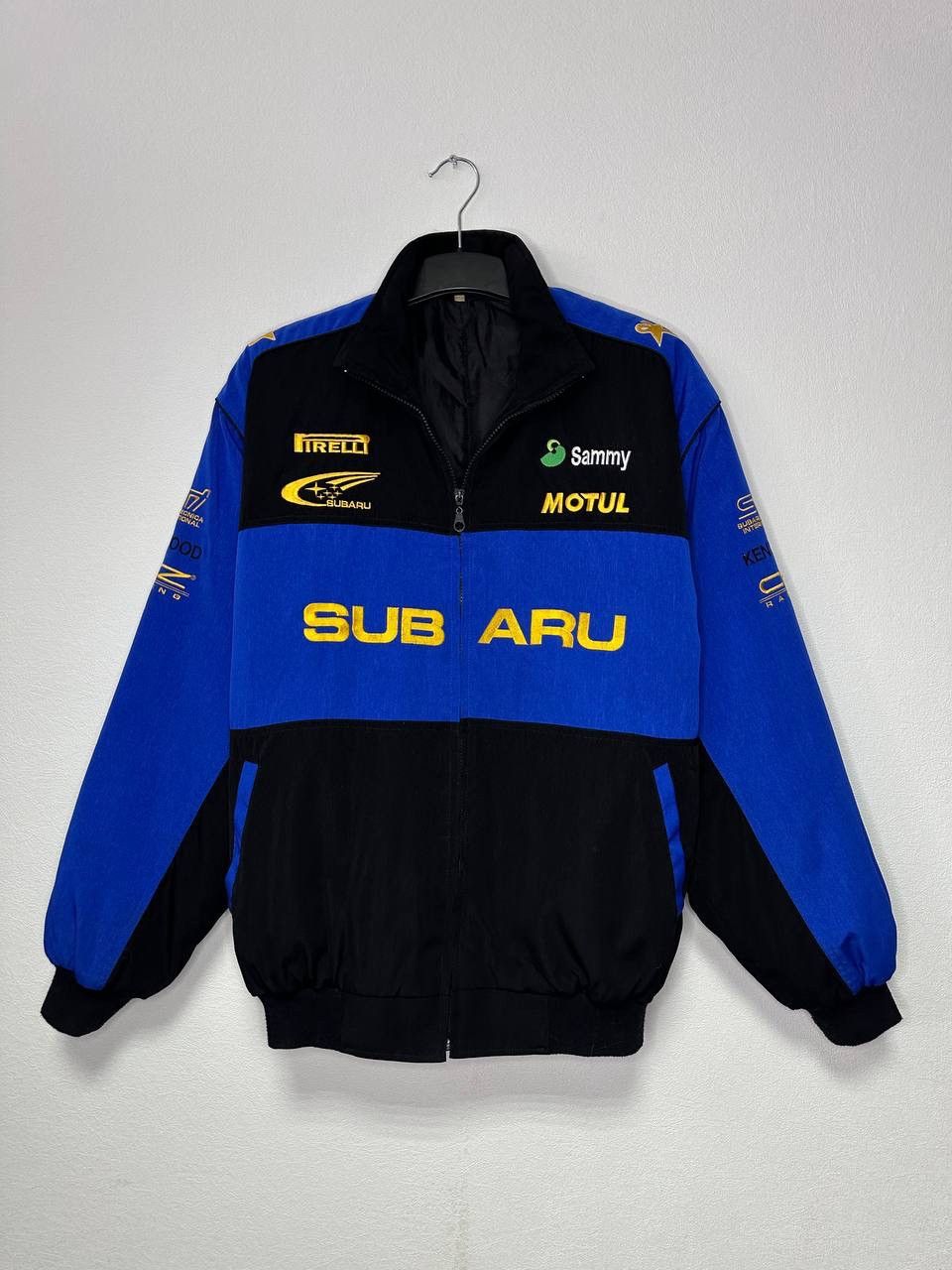 Formula 1 Subaru World Rally Team Vintage Racing Jacket Pirelli STI Size US XL / EU 56 / 4 - 1 Thumbnail