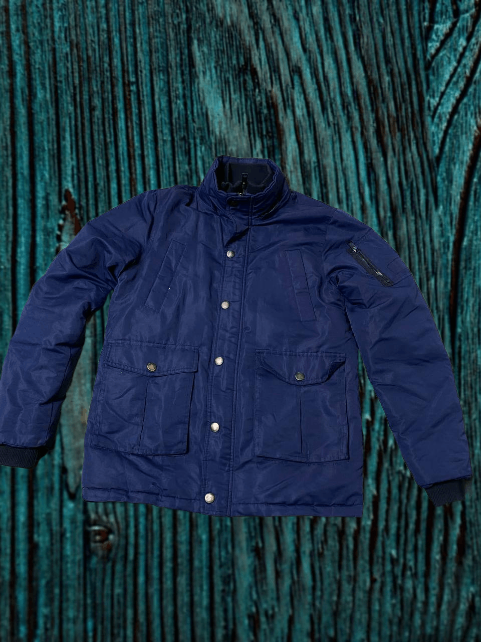 Diesel Vintage Blue Jacket KIDS 14 years Y2K DIESEL Size US M / EU 48-50 / 2 - 1 Thumbnail